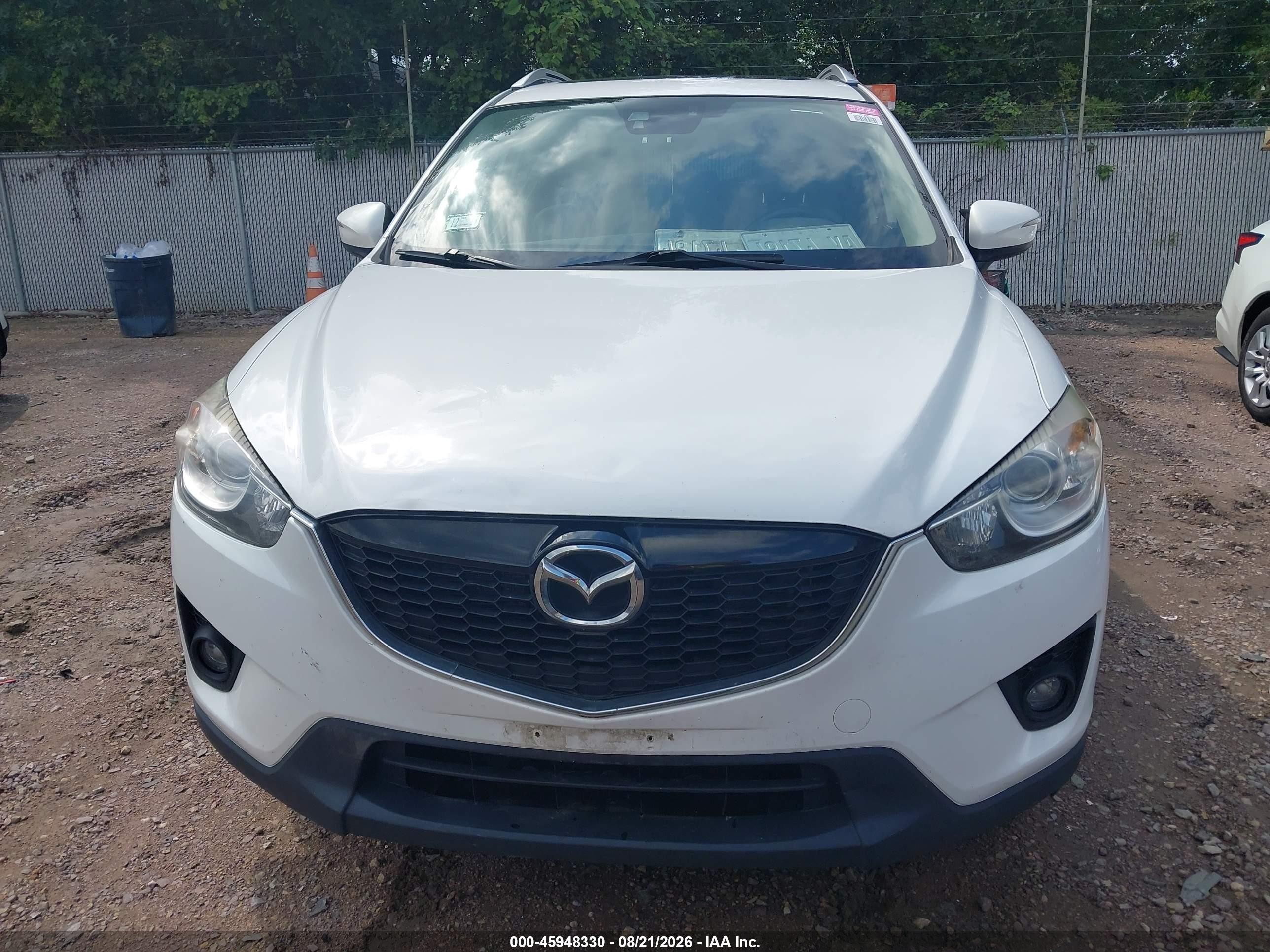 2015 Mazda Cx-5 Grand Touring White vin: JM3KE4DY3F0541660