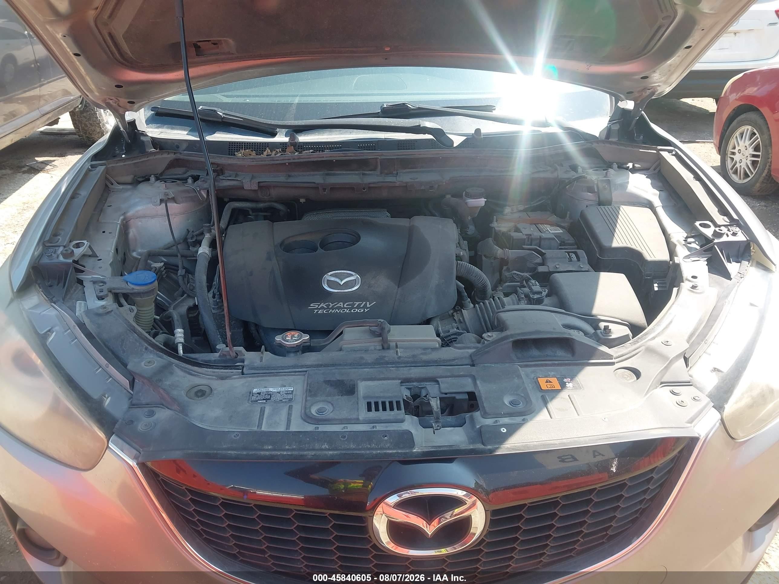 2015 Mazda Cx-5 Grand Touring Серебряный vin: JM3KE4DY3F0553436