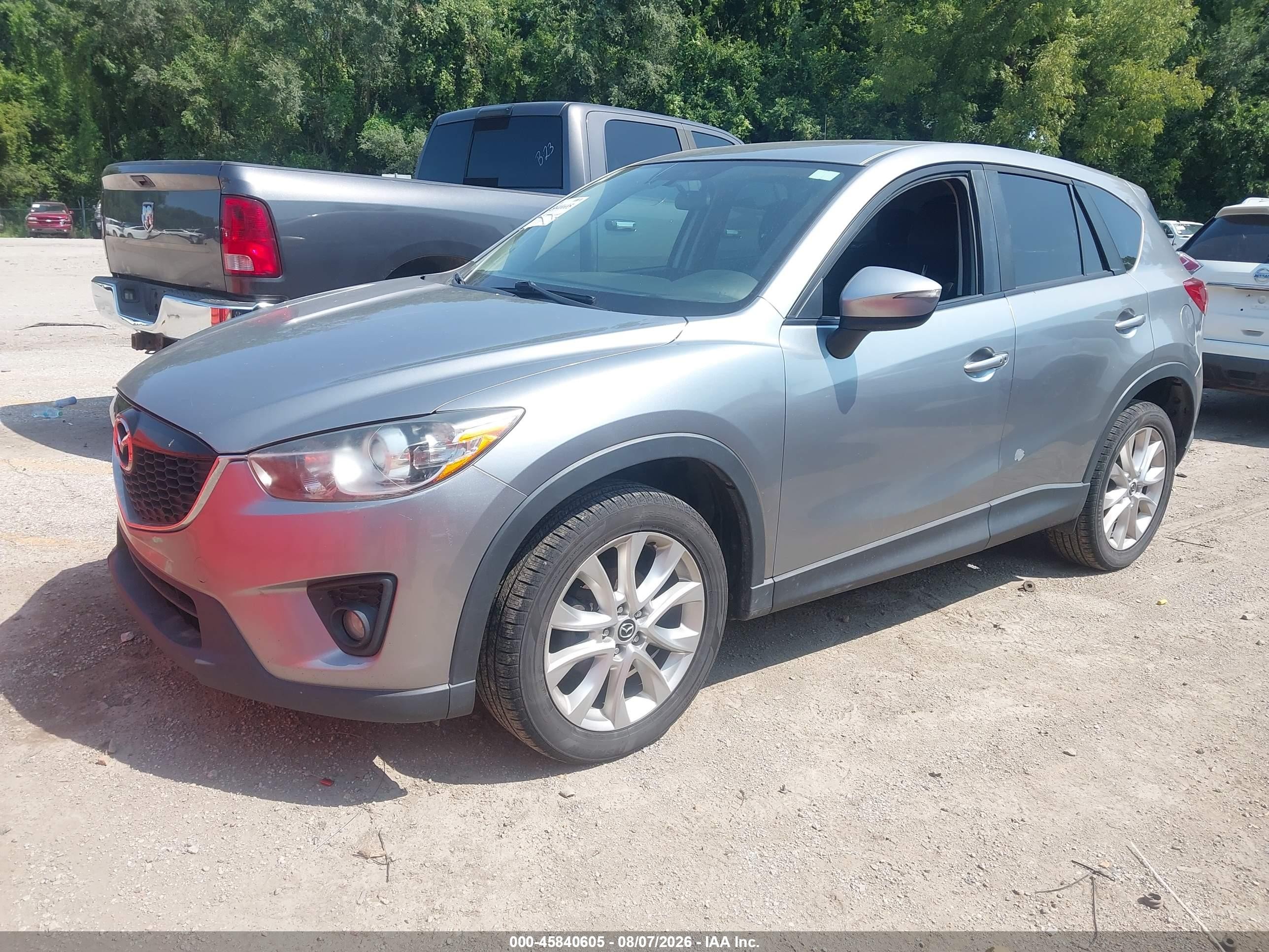 2015 Mazda Cx-5 Grand Touring Серебряный vin: JM3KE4DY3F0553436