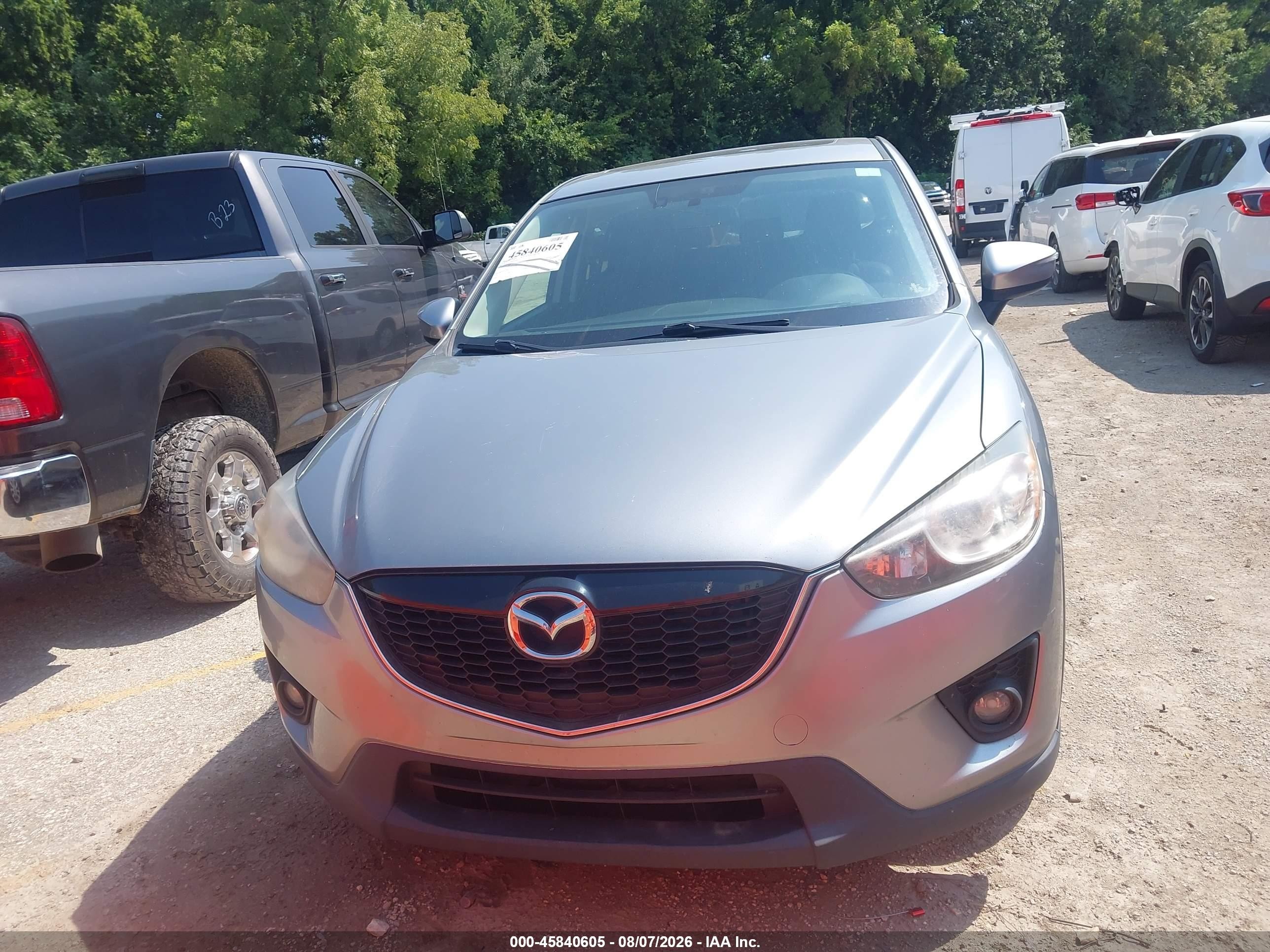 2015 Mazda Cx-5 Grand Touring Серебряный vin: JM3KE4DY3F0553436