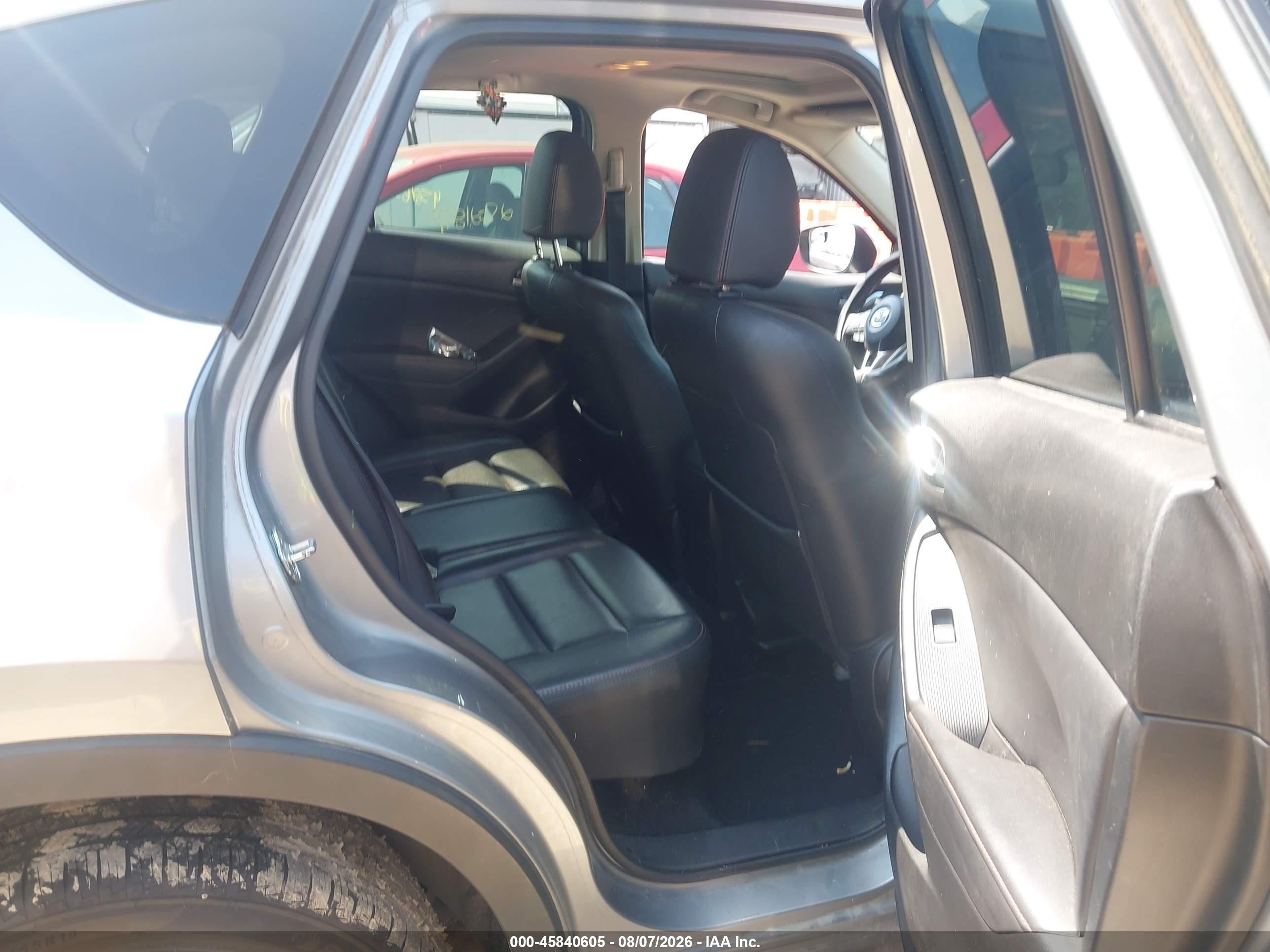 2015 Mazda Cx-5 Grand Touring Серебряный vin: JM3KE4DY3F0553436