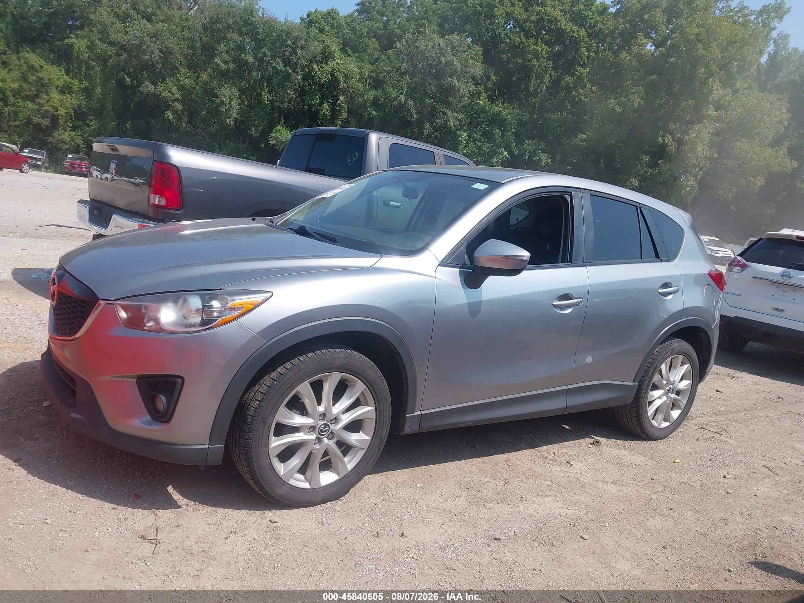 2015 Mazda Cx-5 Grand Touring Серебряный vin: JM3KE4DY3F0553436