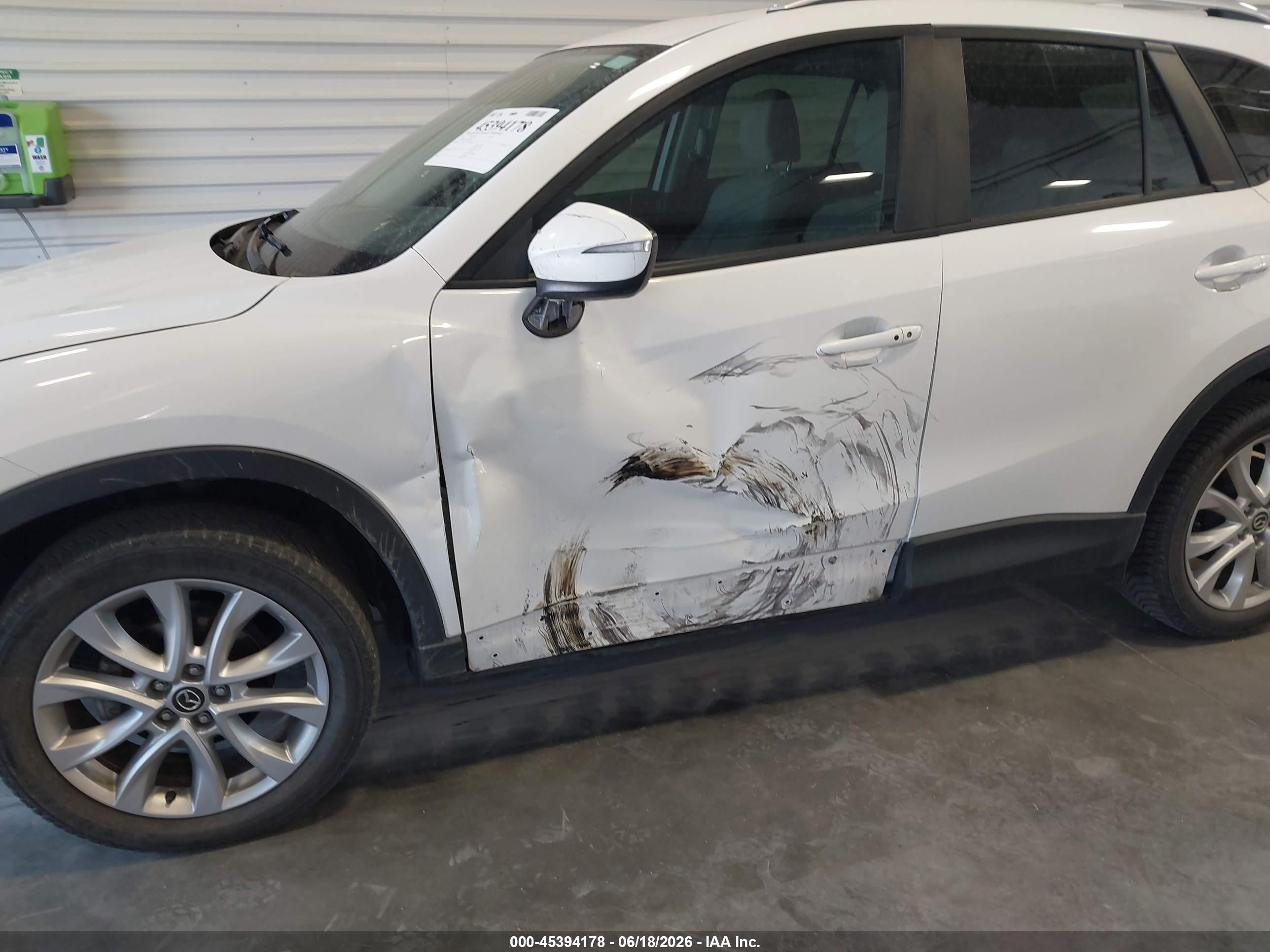 2015 Mazda Cx-5 Grand Touring White vin: JM3KE4DY3F0554165