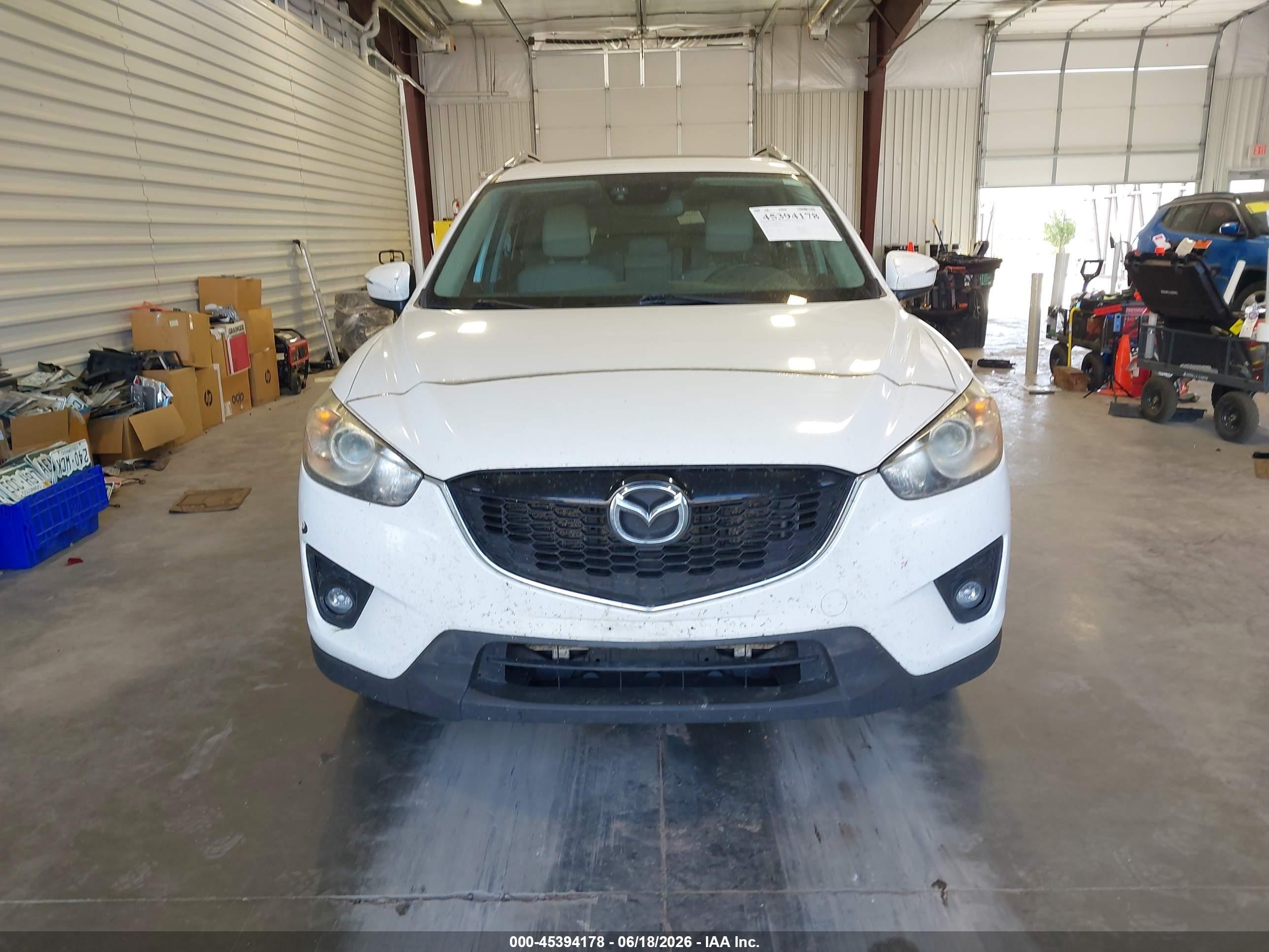 2015 Mazda Cx-5 Grand Touring White vin: JM3KE4DY3F0554165