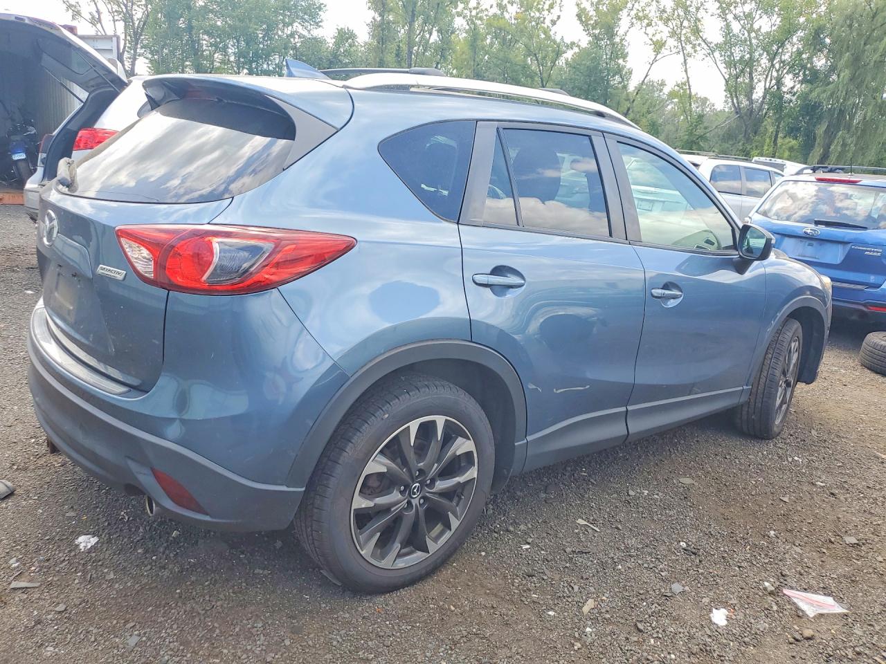 2016 Mazda Cx-5 Gt Blue vin: JM3KE4DY3G0609862