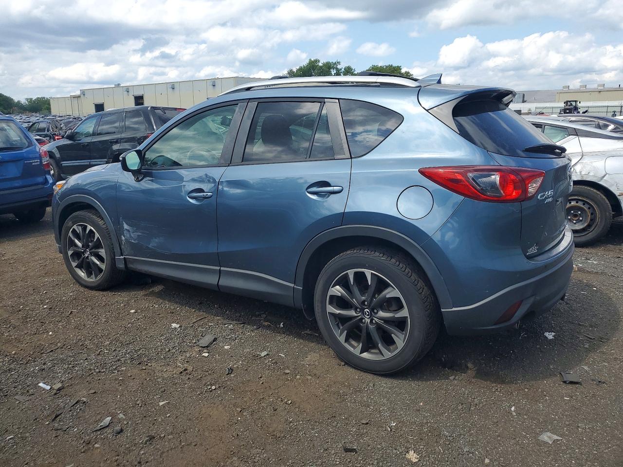 2016 Mazda Cx-5 Gt Blue vin: JM3KE4DY3G0609862