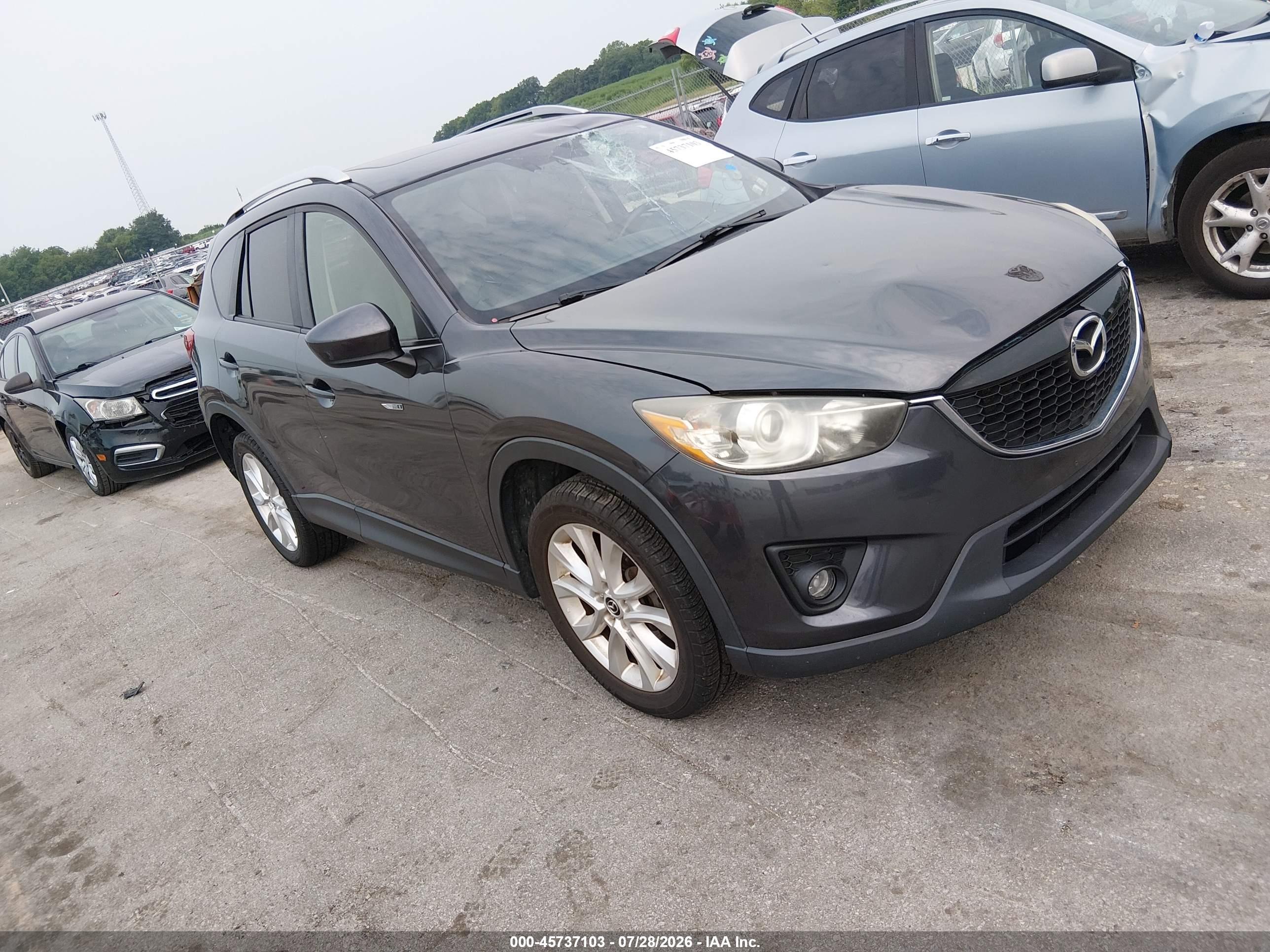 2014 Mazda Cx-5 Grand Touring Бежевый vin: JM3KE4DY4E0301869