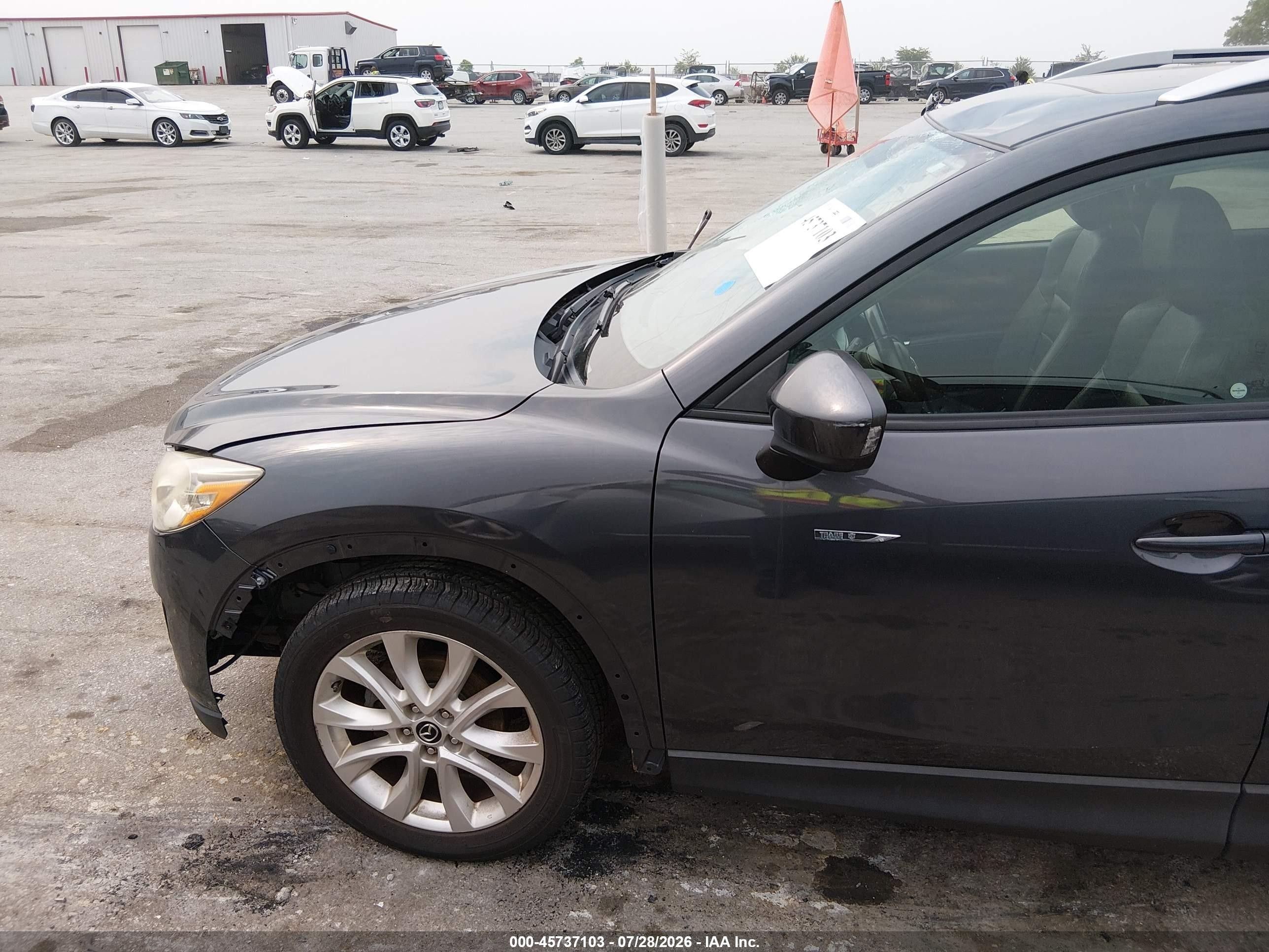 2014 Mazda Cx-5 Grand Touring Beige vin: JM3KE4DY4E0301869