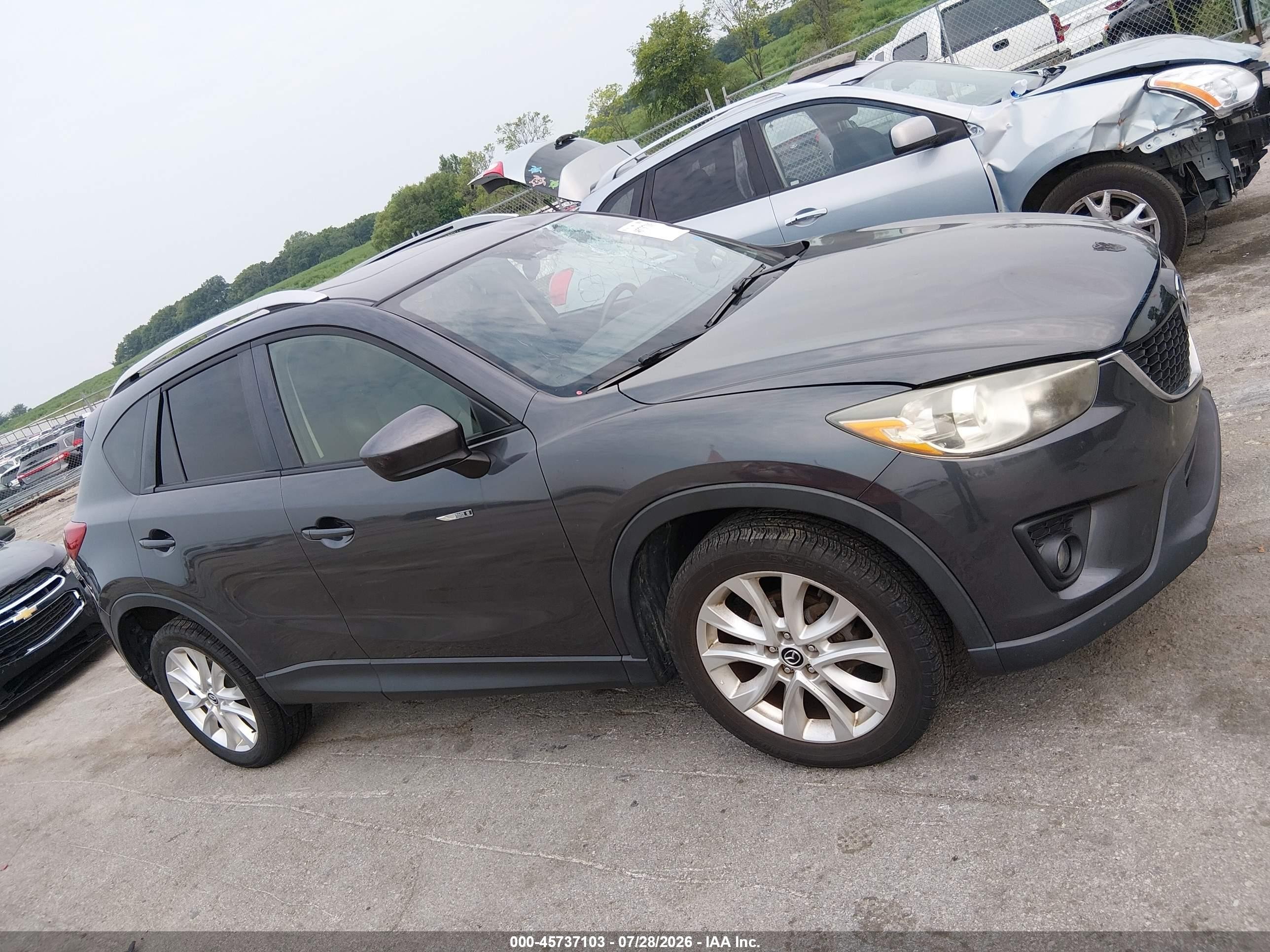 2014 Mazda Cx-5 Grand Touring Beige vin: JM3KE4DY4E0301869