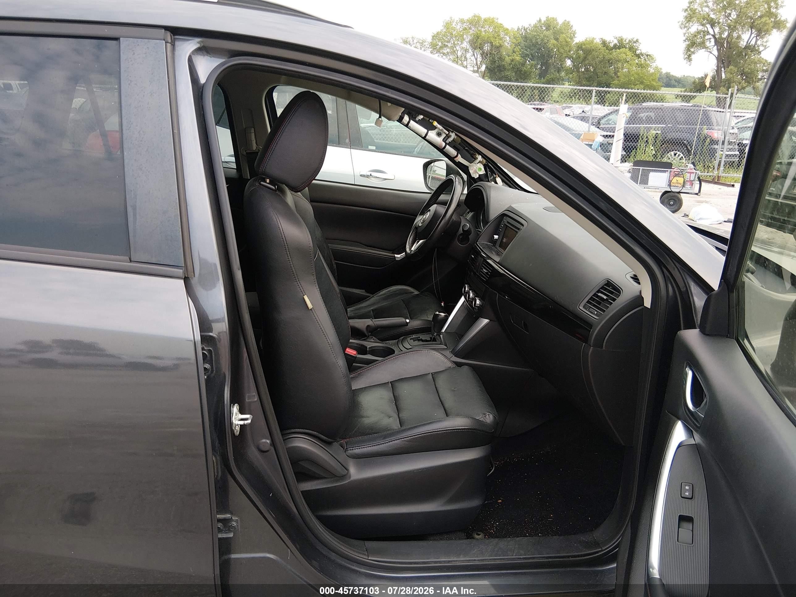 2014 Mazda Cx-5 Grand Touring Beige vin: JM3KE4DY4E0301869