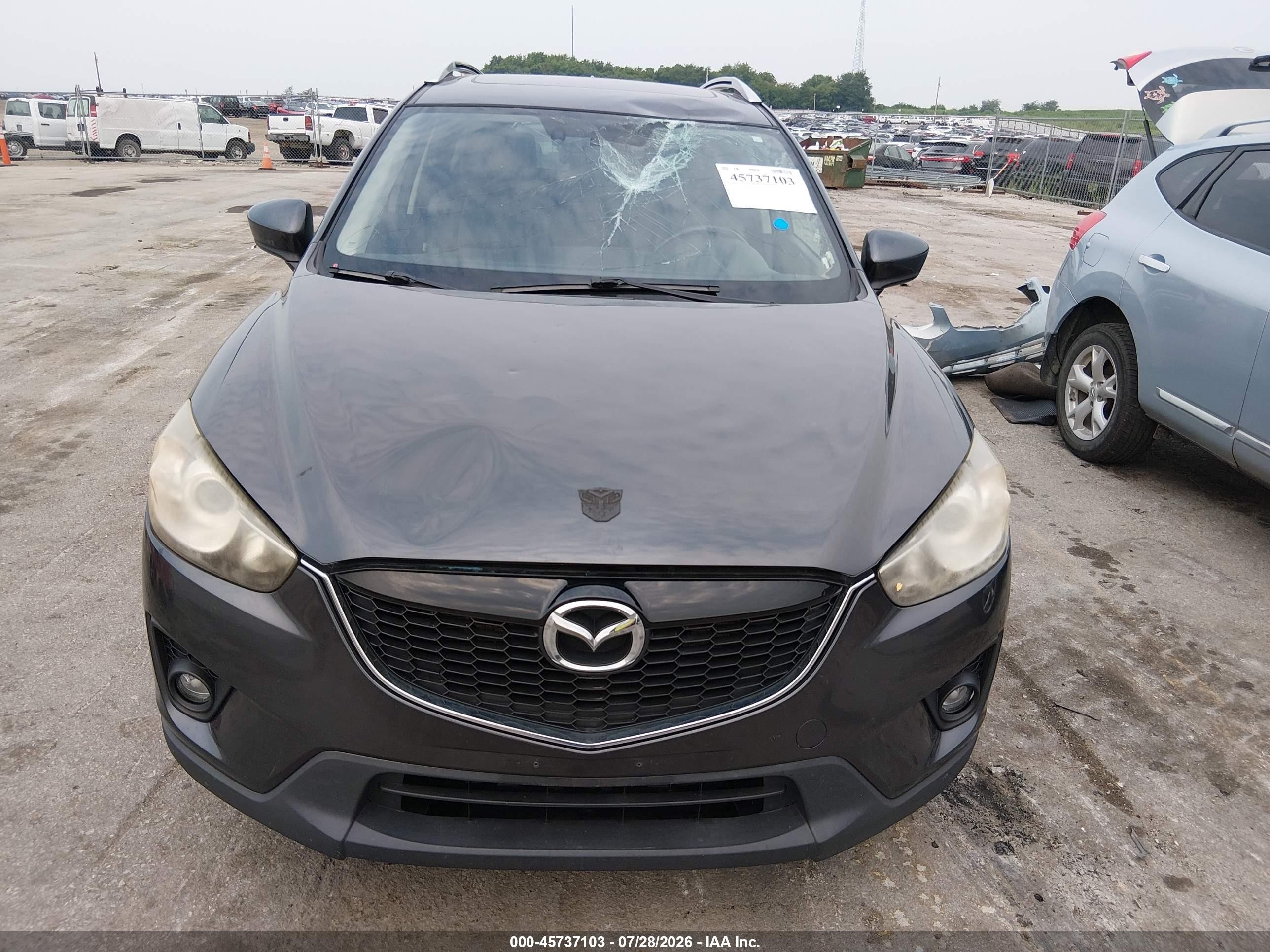 2014 Mazda Cx-5 Grand Touring Beige vin: JM3KE4DY4E0301869