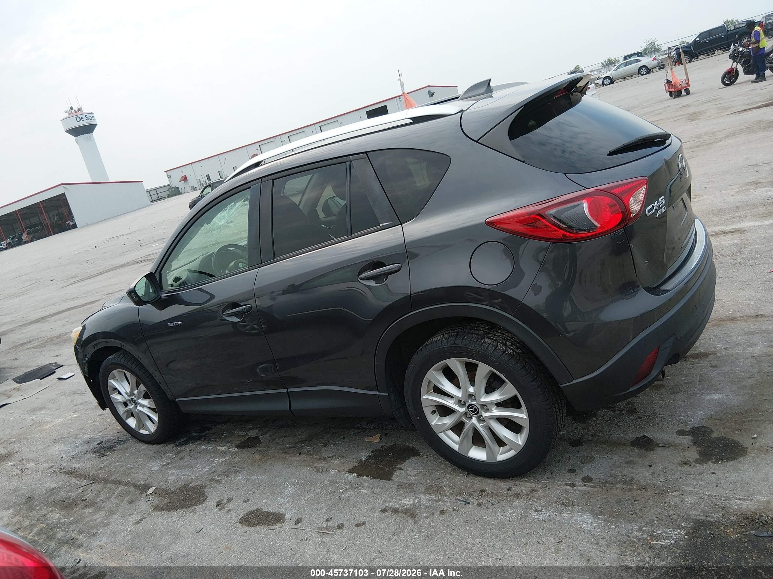 2014 Mazda Cx-5 Grand Touring Beige vin: JM3KE4DY4E0301869