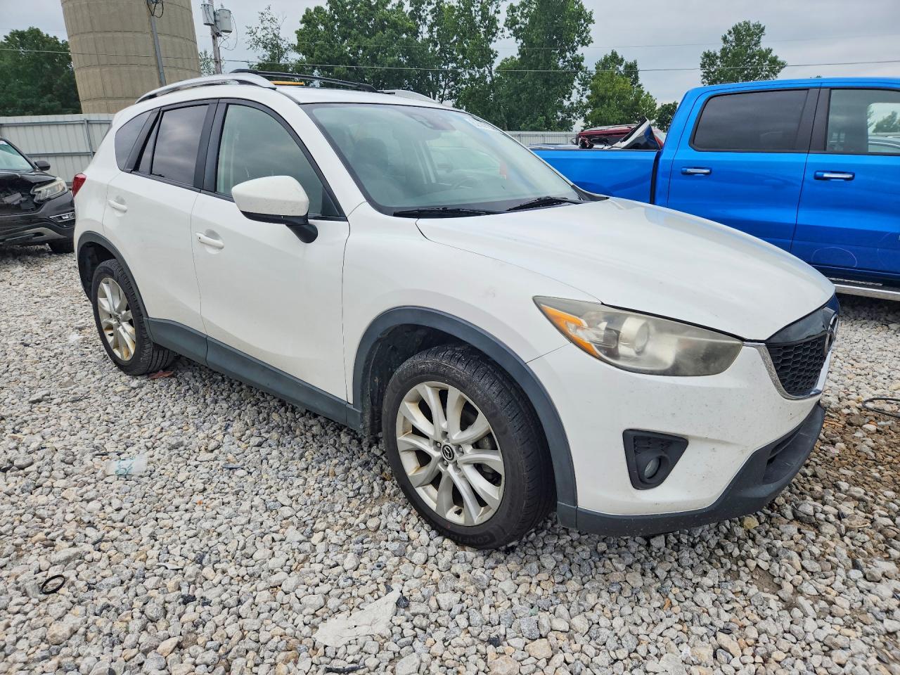 2014 Mazda Cx-5 Gt White vin: JM3KE4DY4E0310054