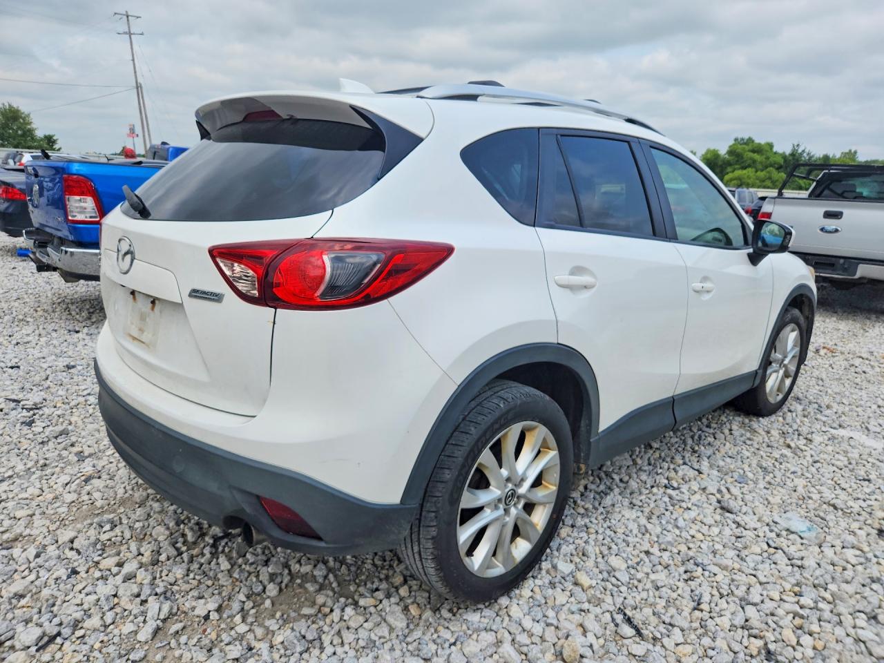 2014 Mazda Cx-5 Gt White vin: JM3KE4DY4E0310054