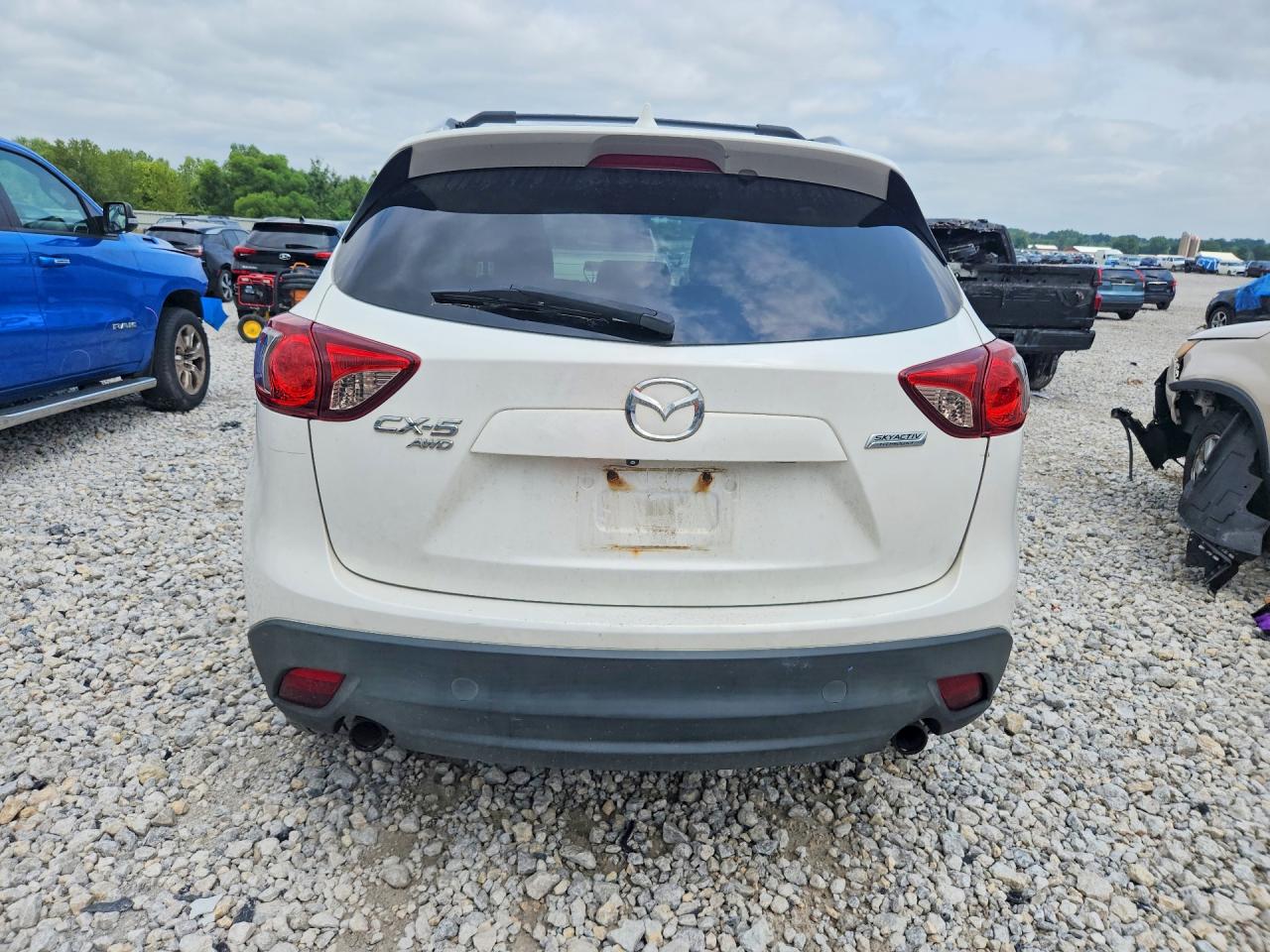 2014 Mazda Cx-5 Gt White vin: JM3KE4DY4E0310054