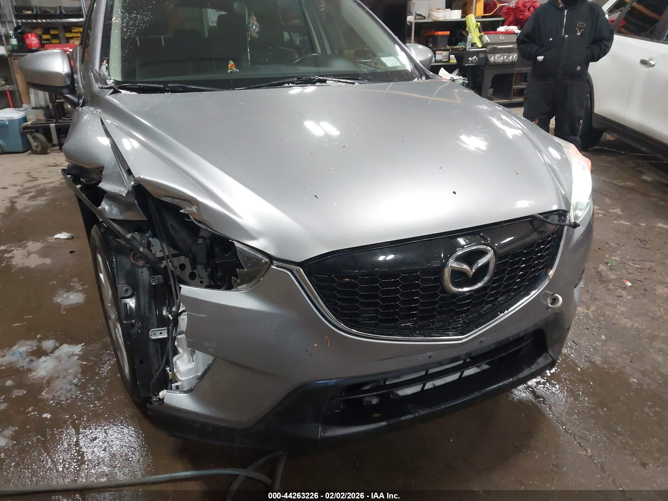 2015 Mazda Cx-5 Grand Touring Gray vin: JM3KE4DY4F0448016