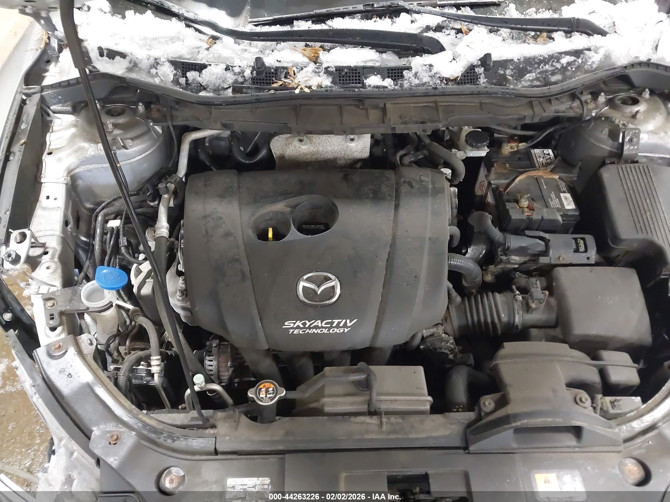 2015 Mazda Cx-5 Grand Touring Gray vin: JM3KE4DY4F0448016
