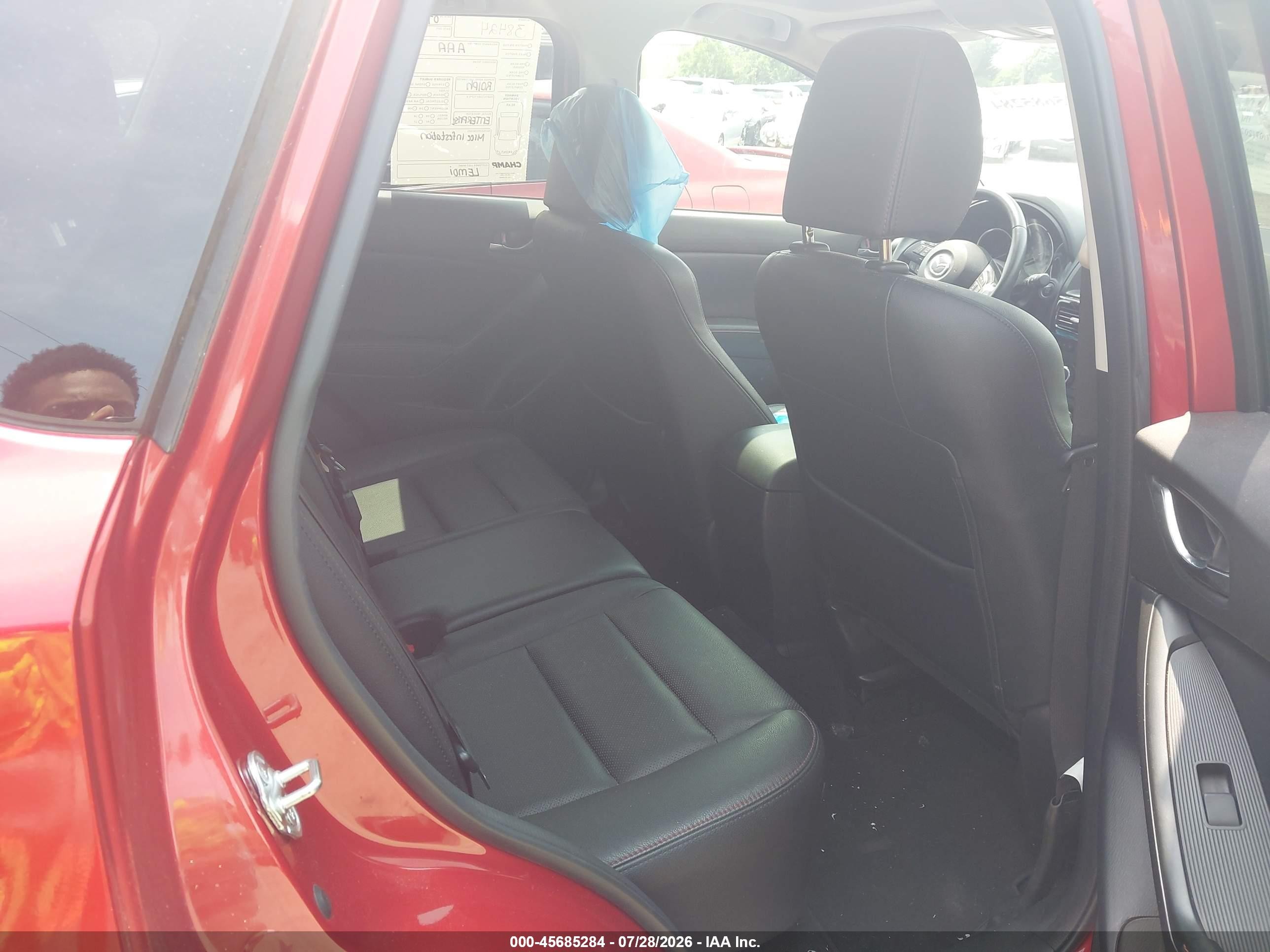 2015 Mazda Cx-5 Grand Touring Red vin: JM3KE4DY4F0460294