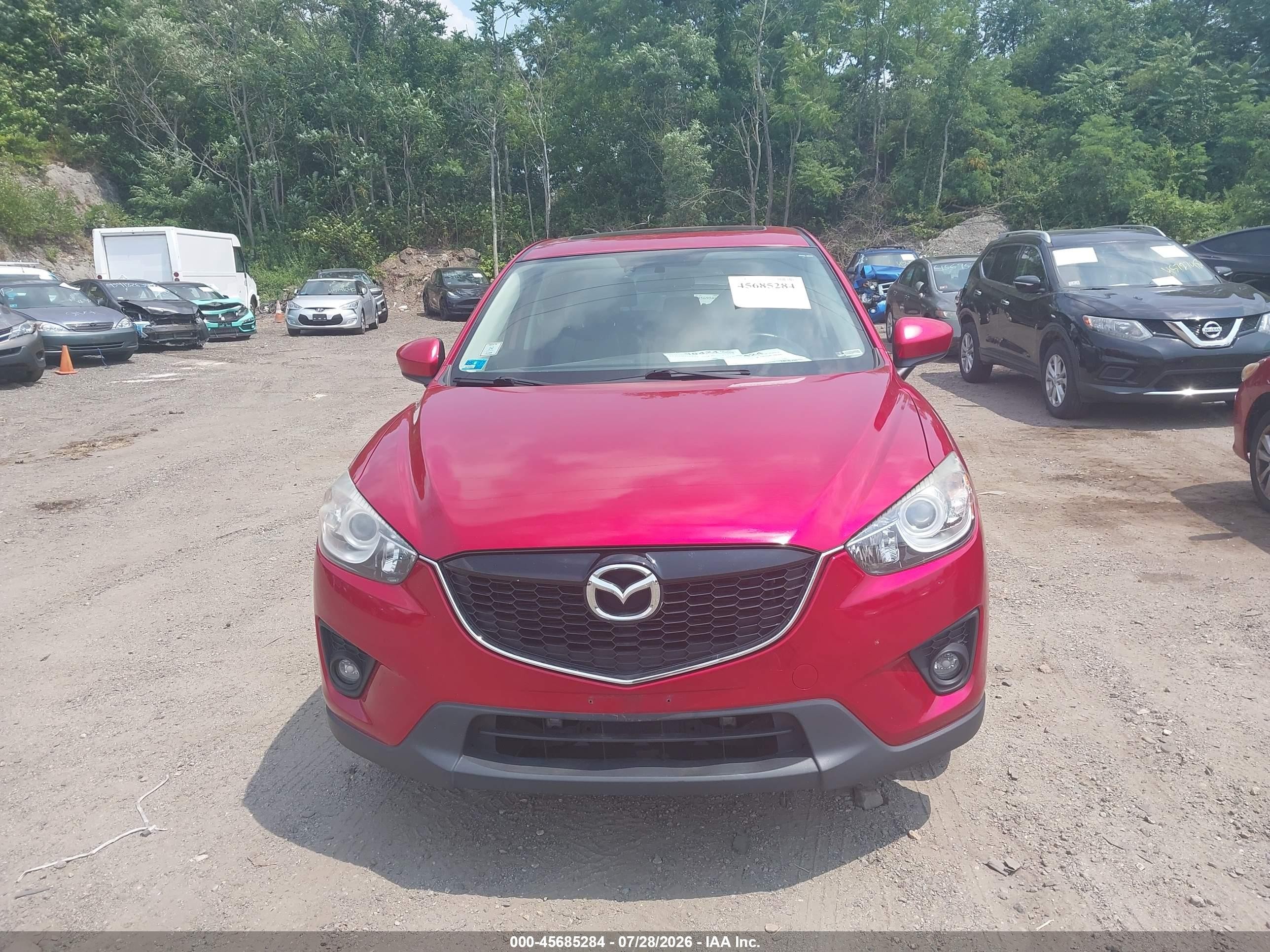 2015 Mazda Cx-5 Grand Touring Red vin: JM3KE4DY4F0460294