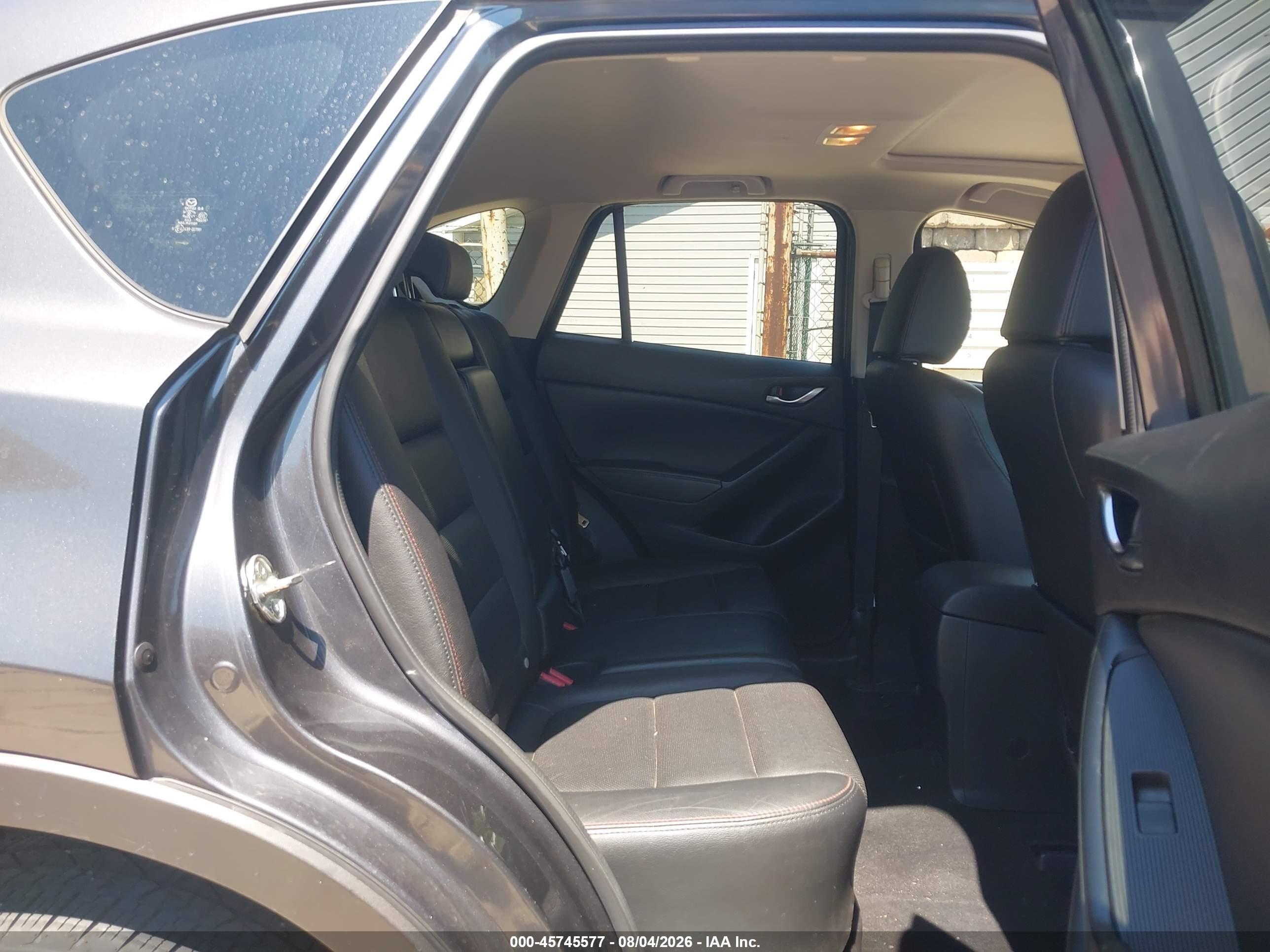 2015 Mazda Cx-5 Grand Touring Gray vin: JM3KE4DY4F0469013