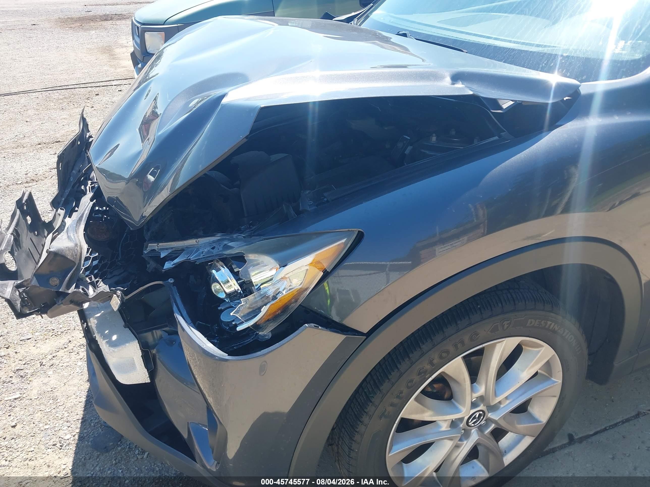 2015 Mazda Cx-5 Grand Touring Gray vin: JM3KE4DY4F0469013