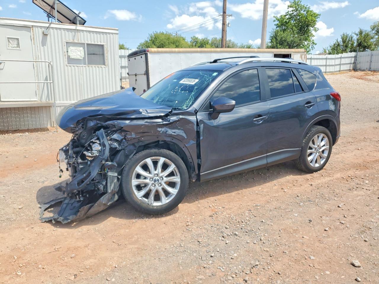 2015 Mazda Cx-5 Gt Gray vin: JM3KE4DY4F0471327