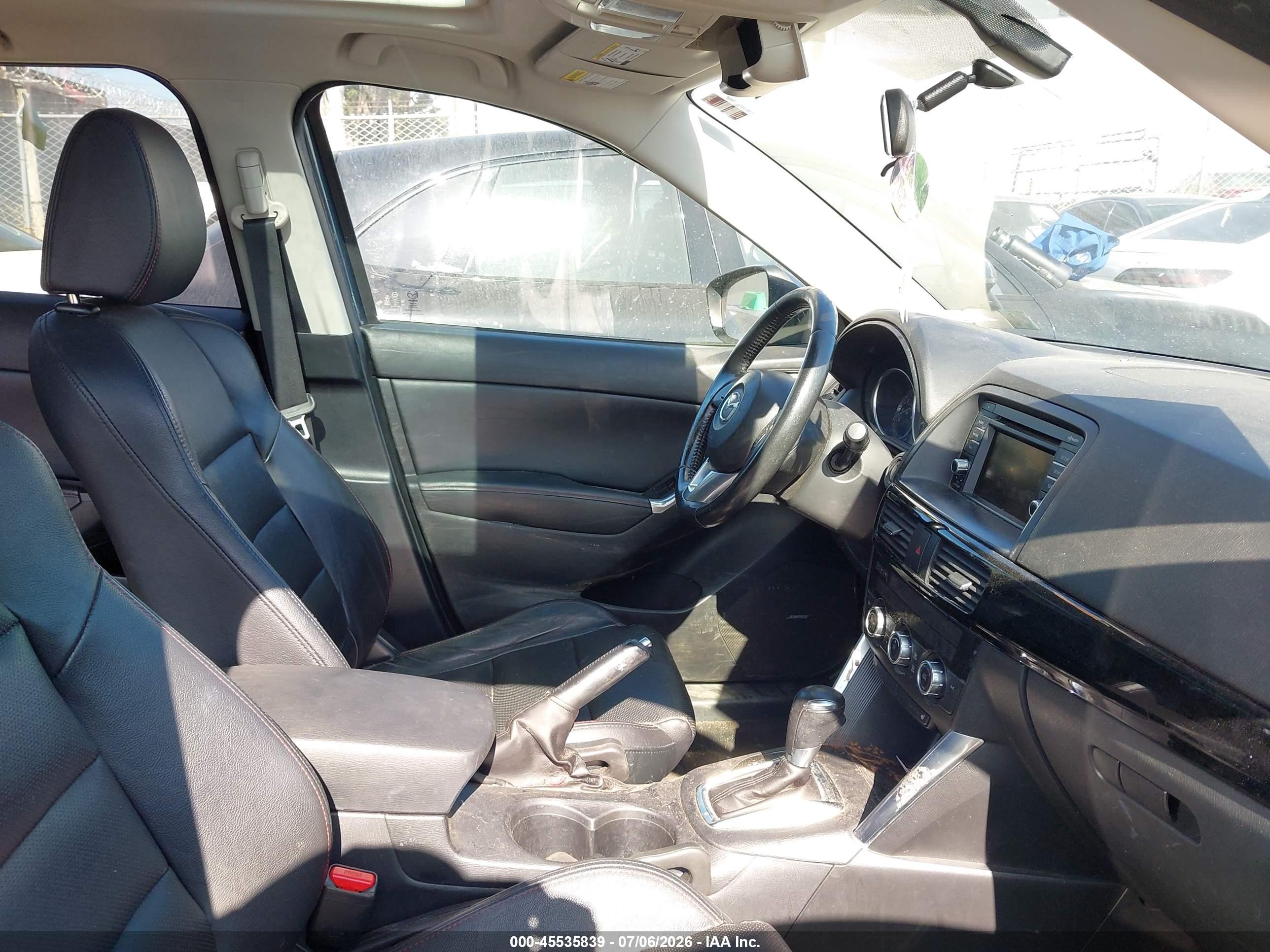2015 Mazda Cx-5 Grand Touring Синий vin: JM3KE4DY4F0490265