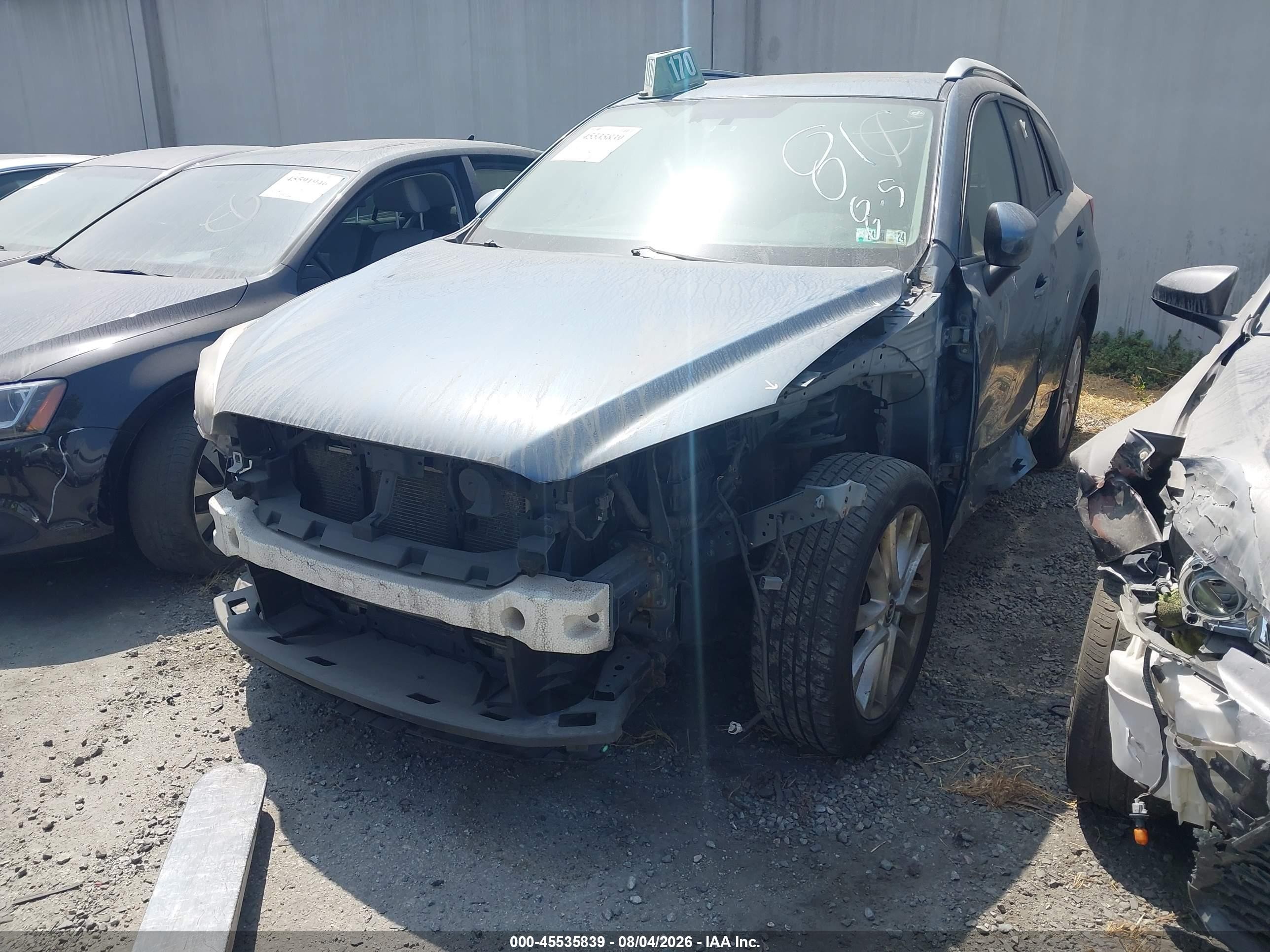 2015 Mazda Cx-5 Grand Touring Синий vin: JM3KE4DY4F0490265