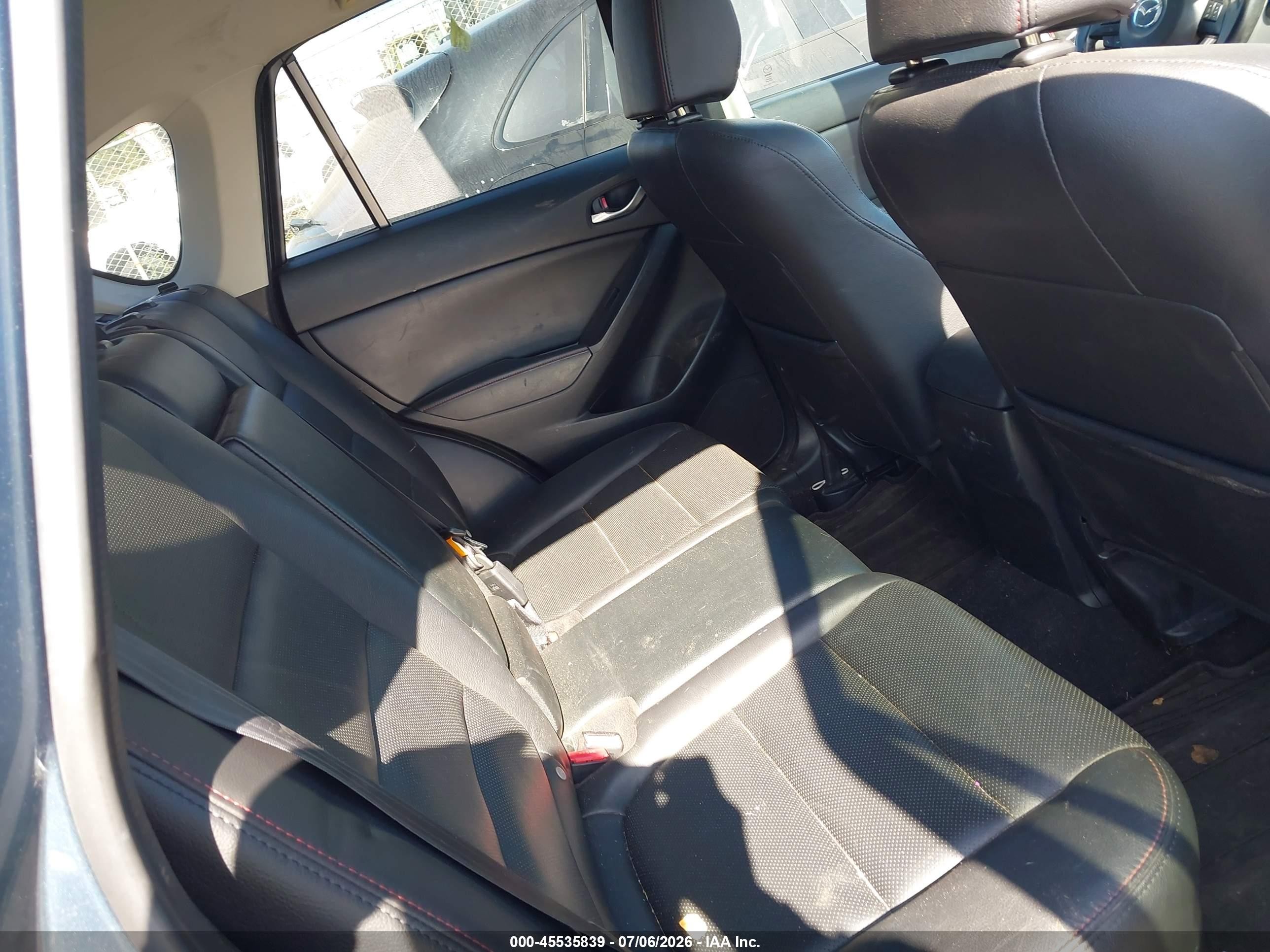 2015 Mazda Cx-5 Grand Touring Синий vin: JM3KE4DY4F0490265