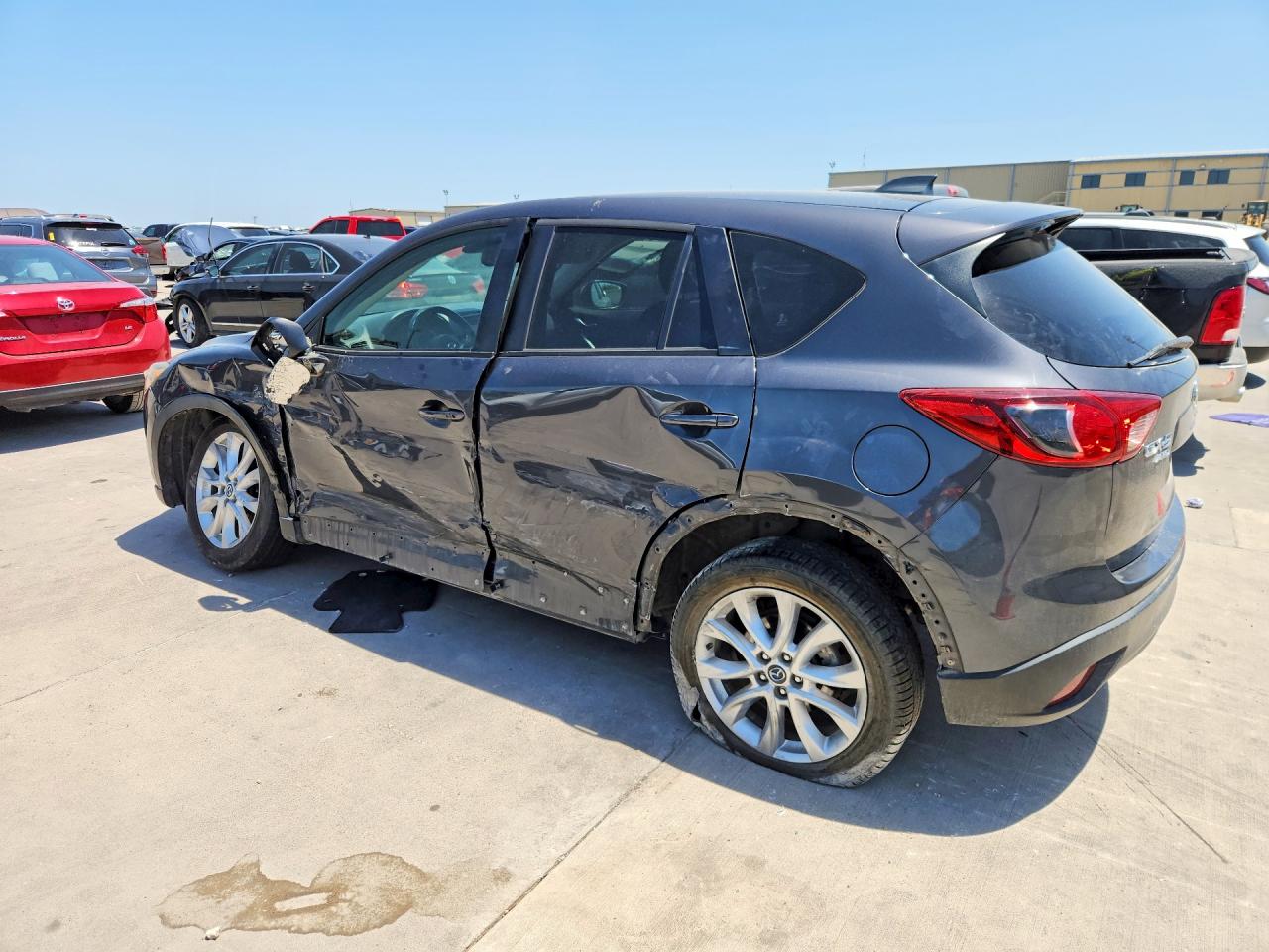 2015 Mazda Cx-5 Gt Charcoal vin: JM3KE4DY4F0511745