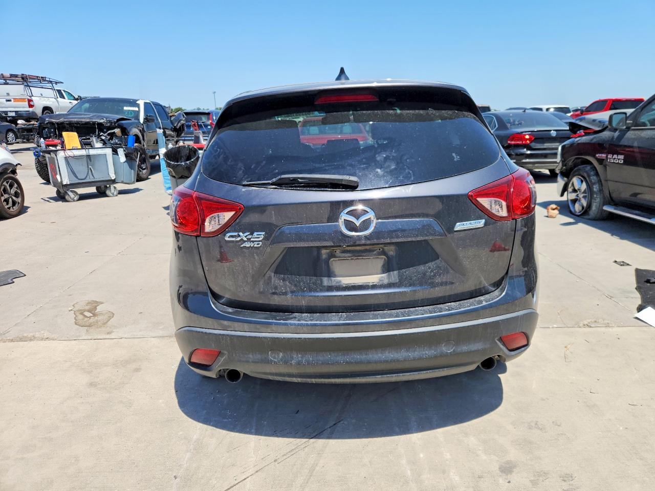 2015 Mazda Cx-5 Gt Charcoal vin: JM3KE4DY4F0511745
