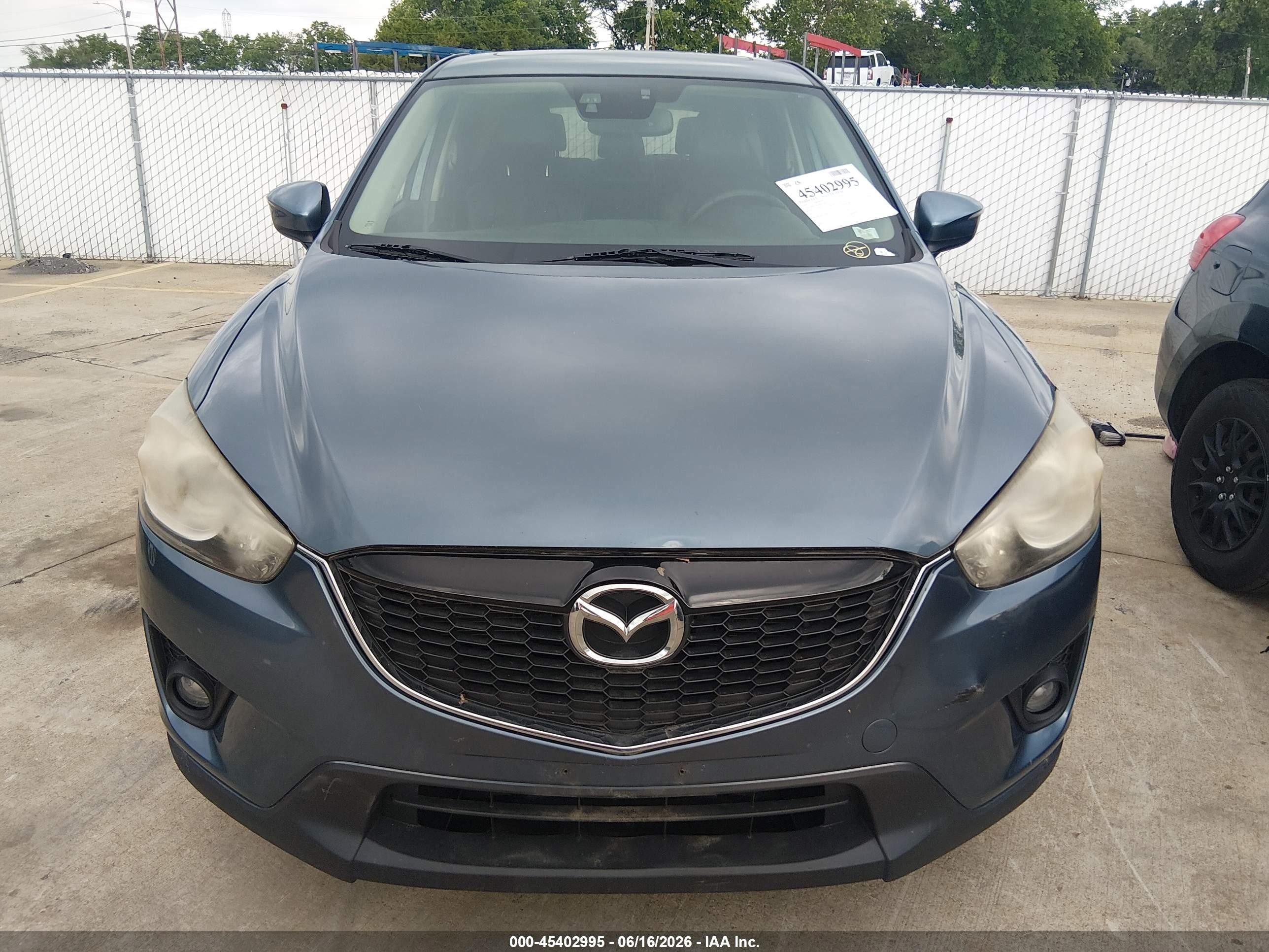 2015 Mazda Cx-5 Grand Touring Blue vin: JM3KE4DY4F0530926