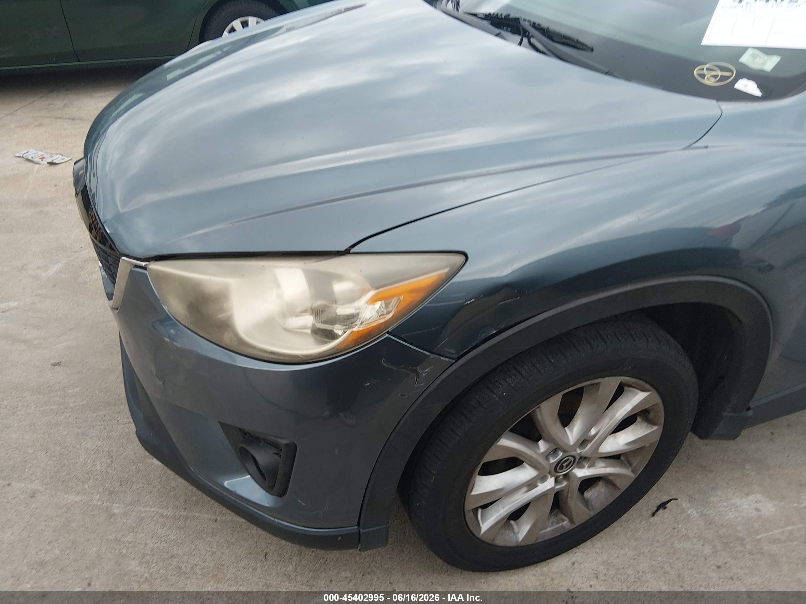 2015 Mazda Cx-5 Grand Touring Blue vin: JM3KE4DY4F0530926