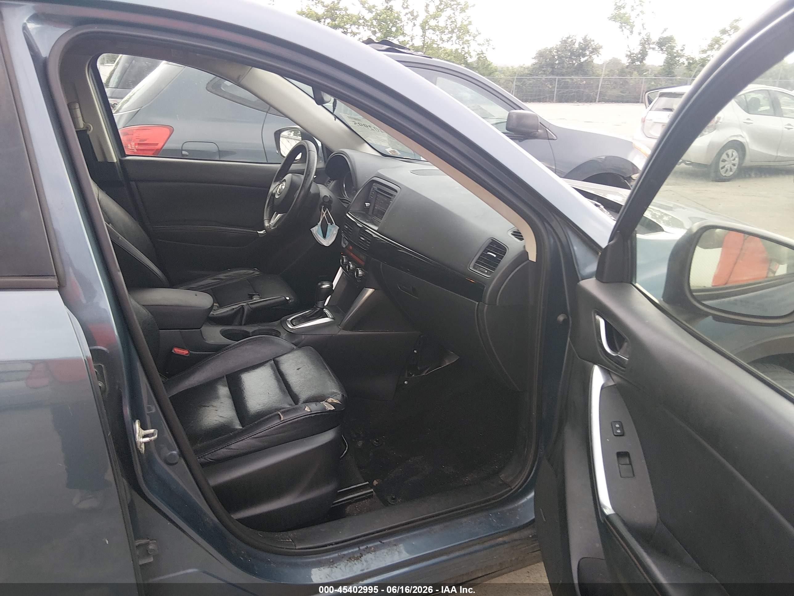 2015 Mazda Cx-5 Grand Touring Blue vin: JM3KE4DY4F0530926