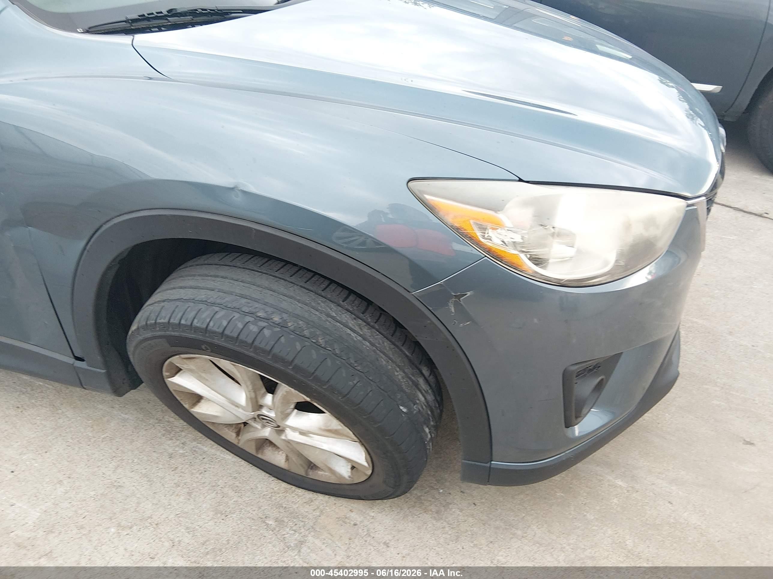 2015 Mazda Cx-5 Grand Touring Blue vin: JM3KE4DY4F0530926