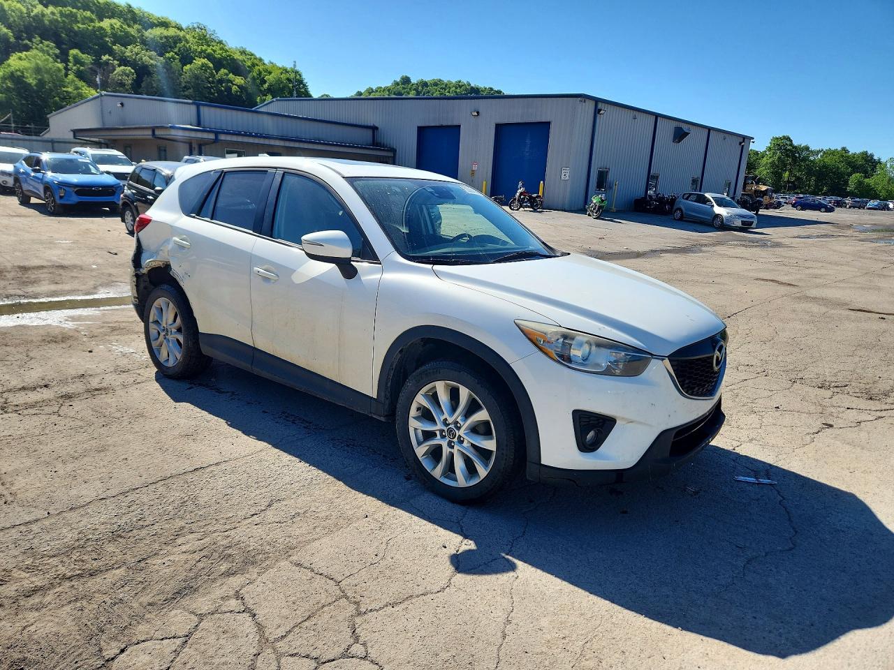 2015 Mazda Cx-5 Gt White vin: JM3KE4DY4F0533423