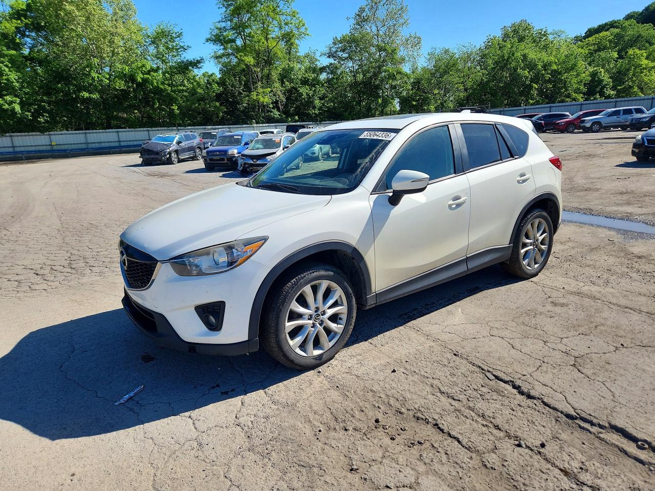 2015 Mazda Cx-5 Gt White vin: JM3KE4DY4F0533423