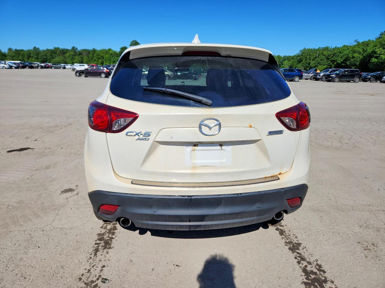 2015 Mazda Cx-5 Gt White vin: JM3KE4DY4F0533423