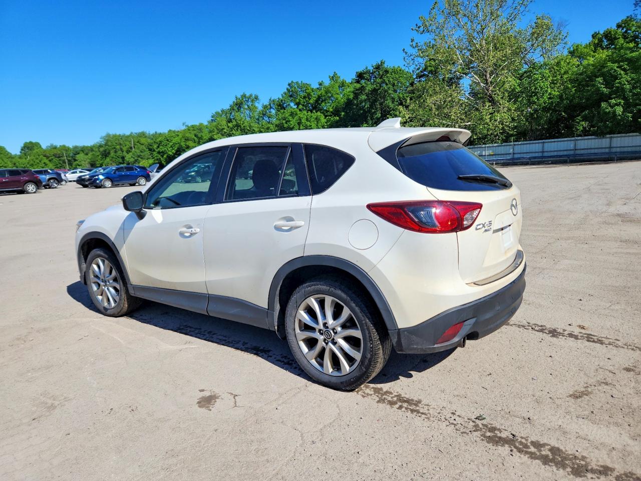 2015 Mazda Cx-5 Gt White vin: JM3KE4DY4F0533423