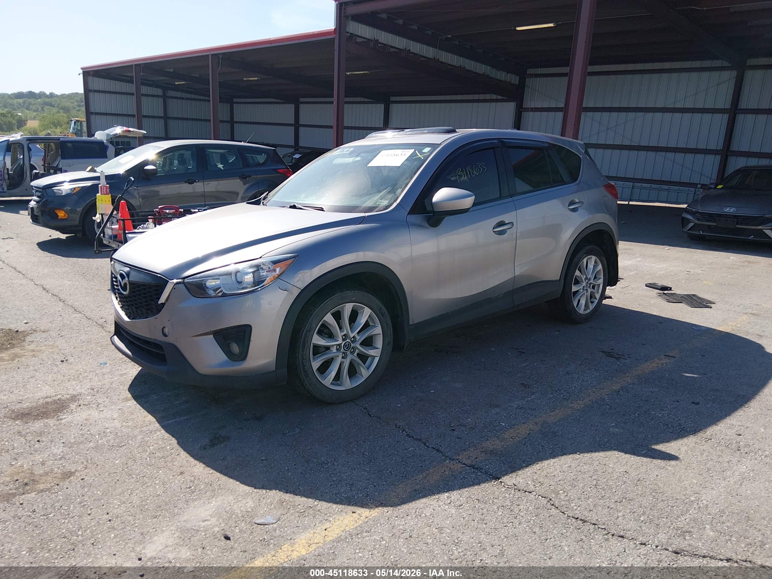 2014 Mazda Cx-5 Grand Touring Black vin: JM3KE4DY5E0308555
