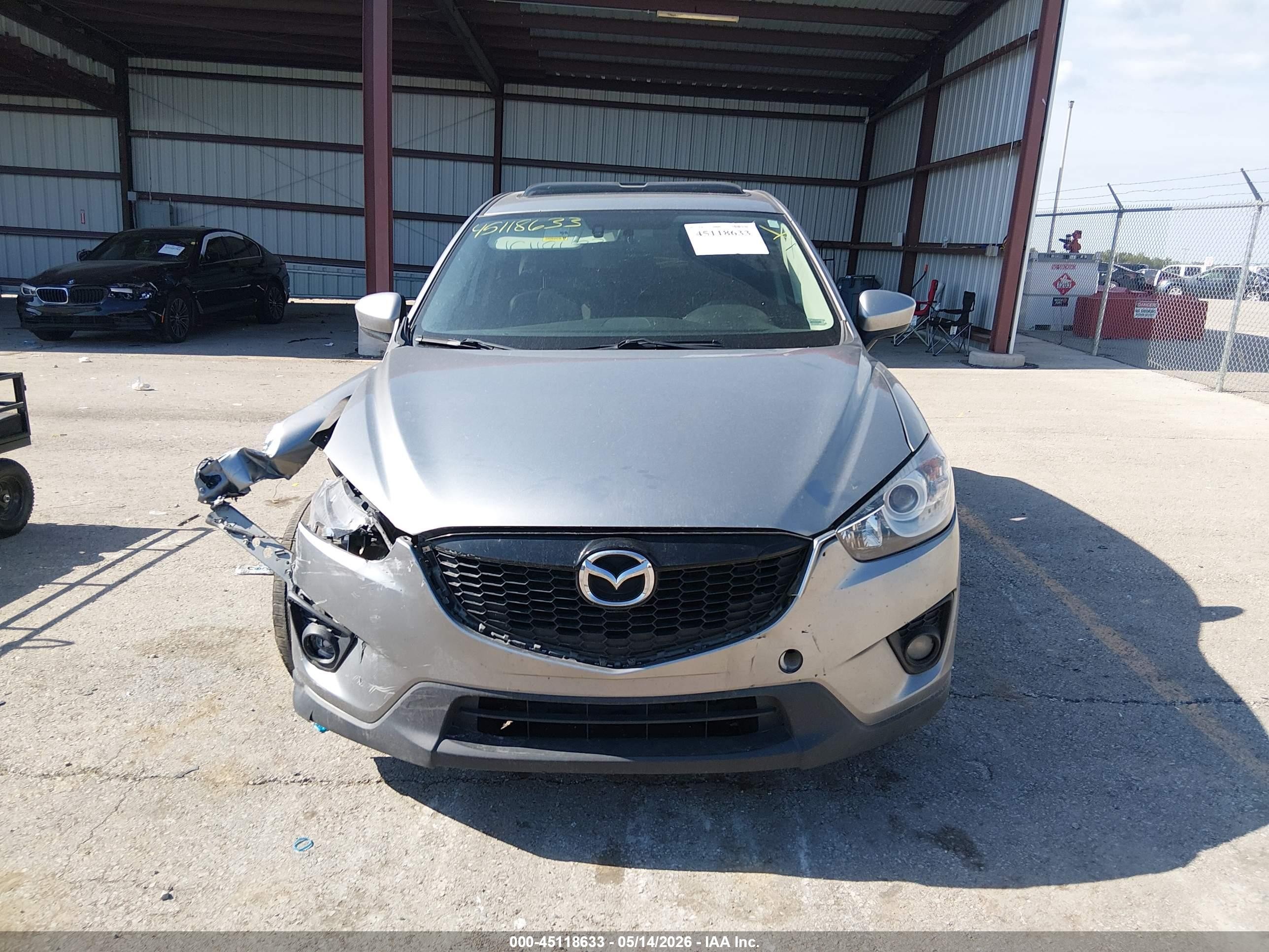 2014 Mazda Cx-5 Grand Touring Black vin: JM3KE4DY5E0308555