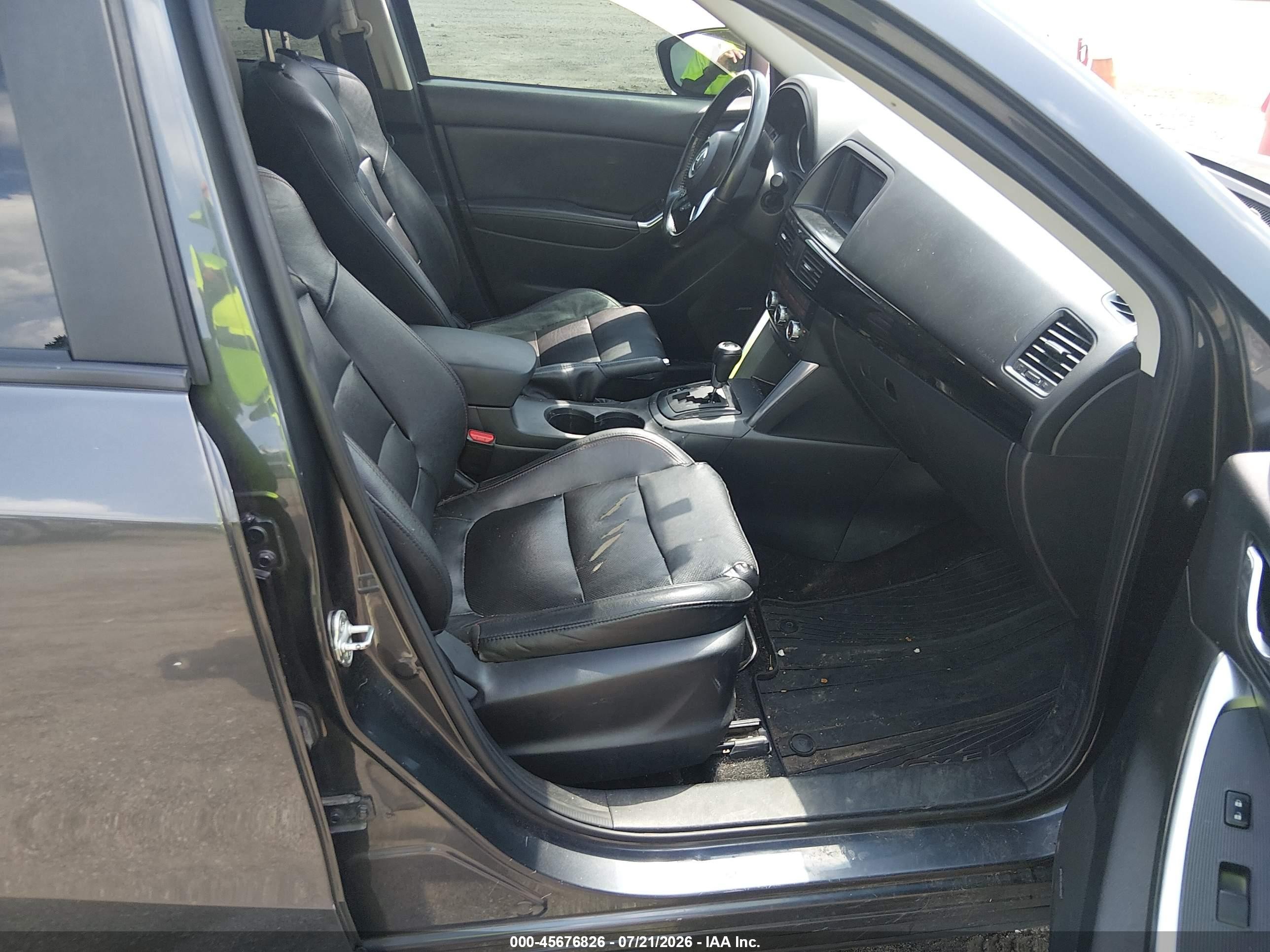 2014 Mazda Cx-5 Grand Touring Черный vin: JM3KE4DY5E0342186