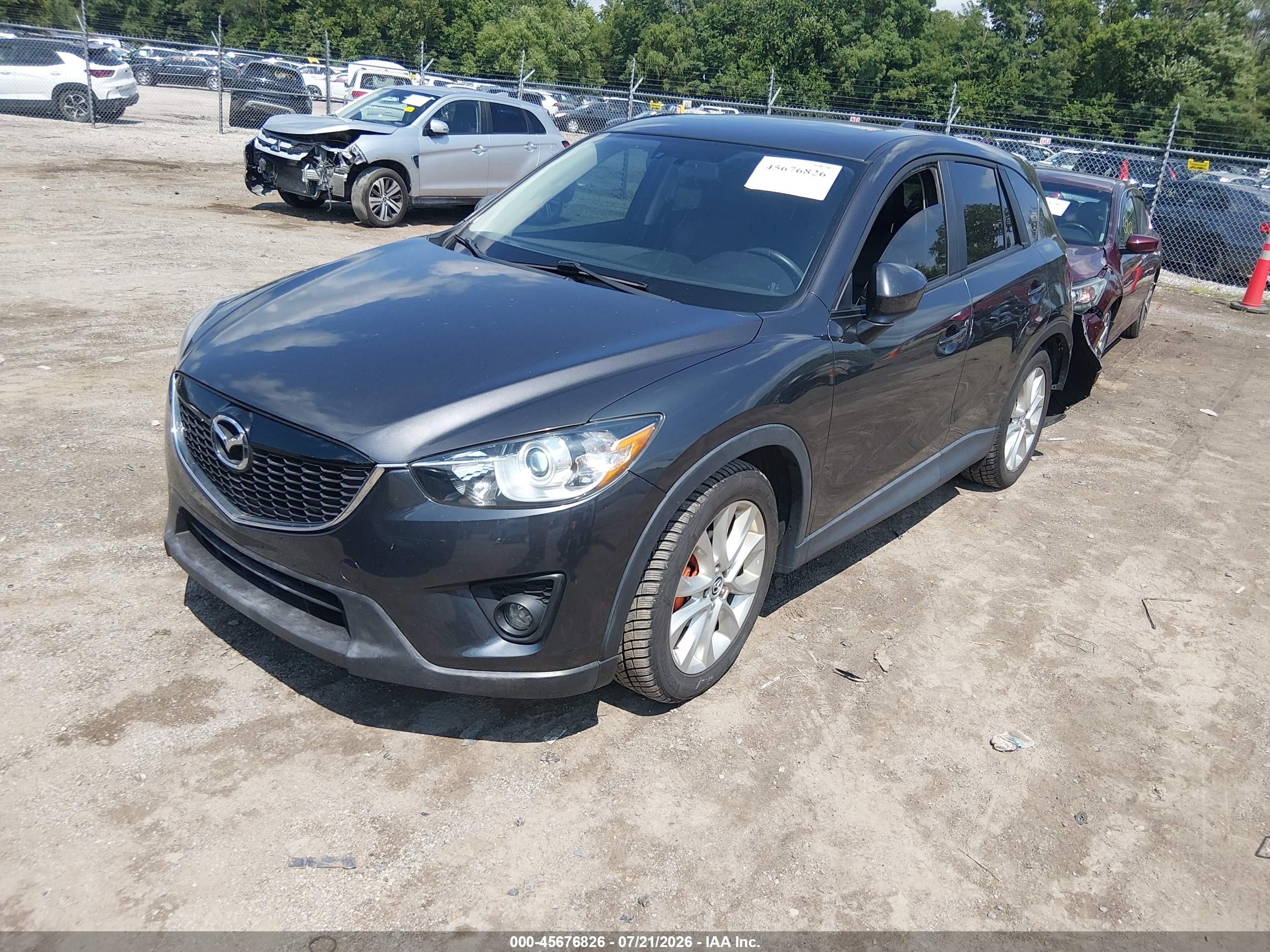 2014 Mazda Cx-5 Grand Touring Черный vin: JM3KE4DY5E0342186