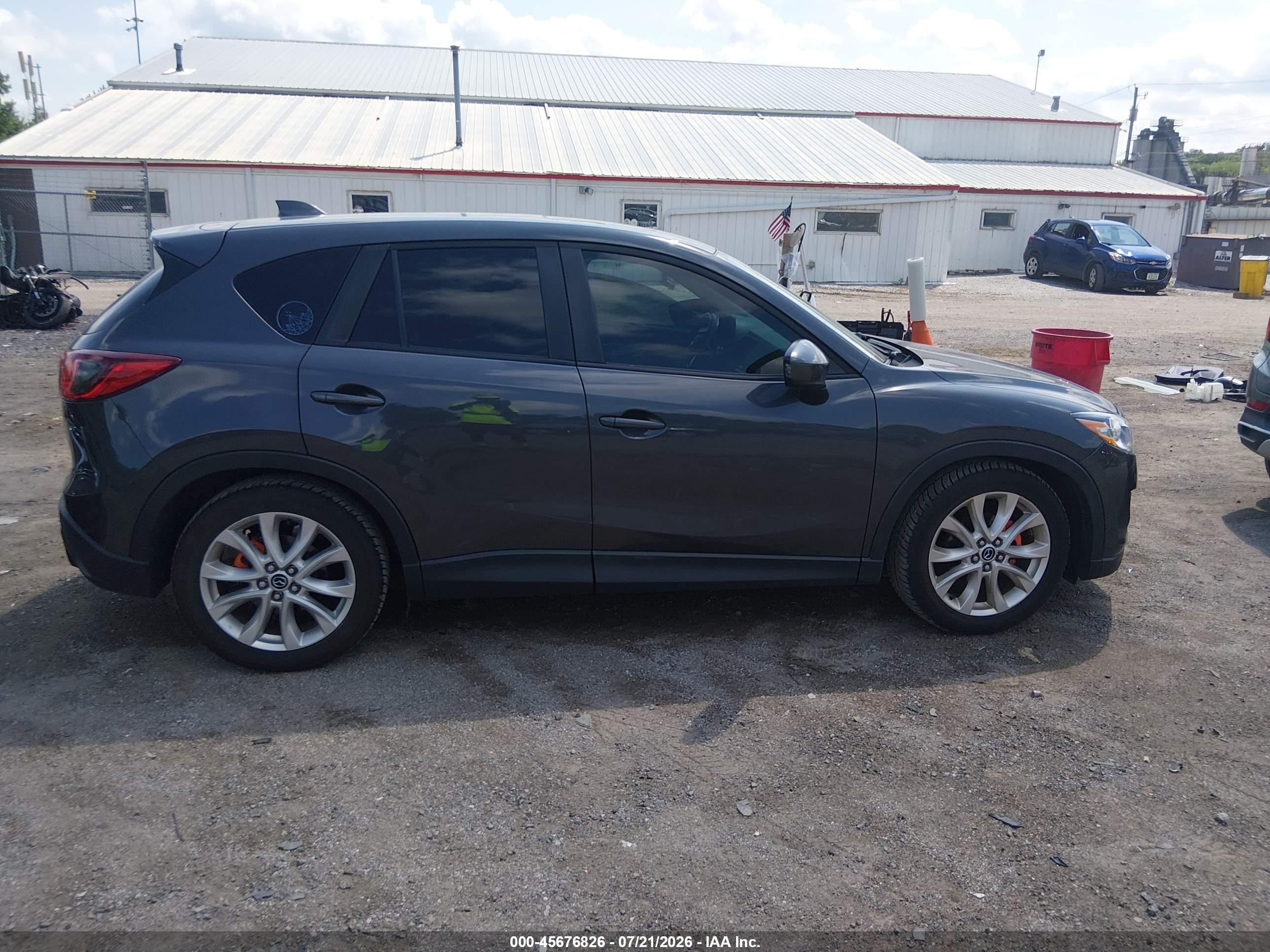 2014 Mazda Cx-5 Grand Touring Черный vin: JM3KE4DY5E0342186