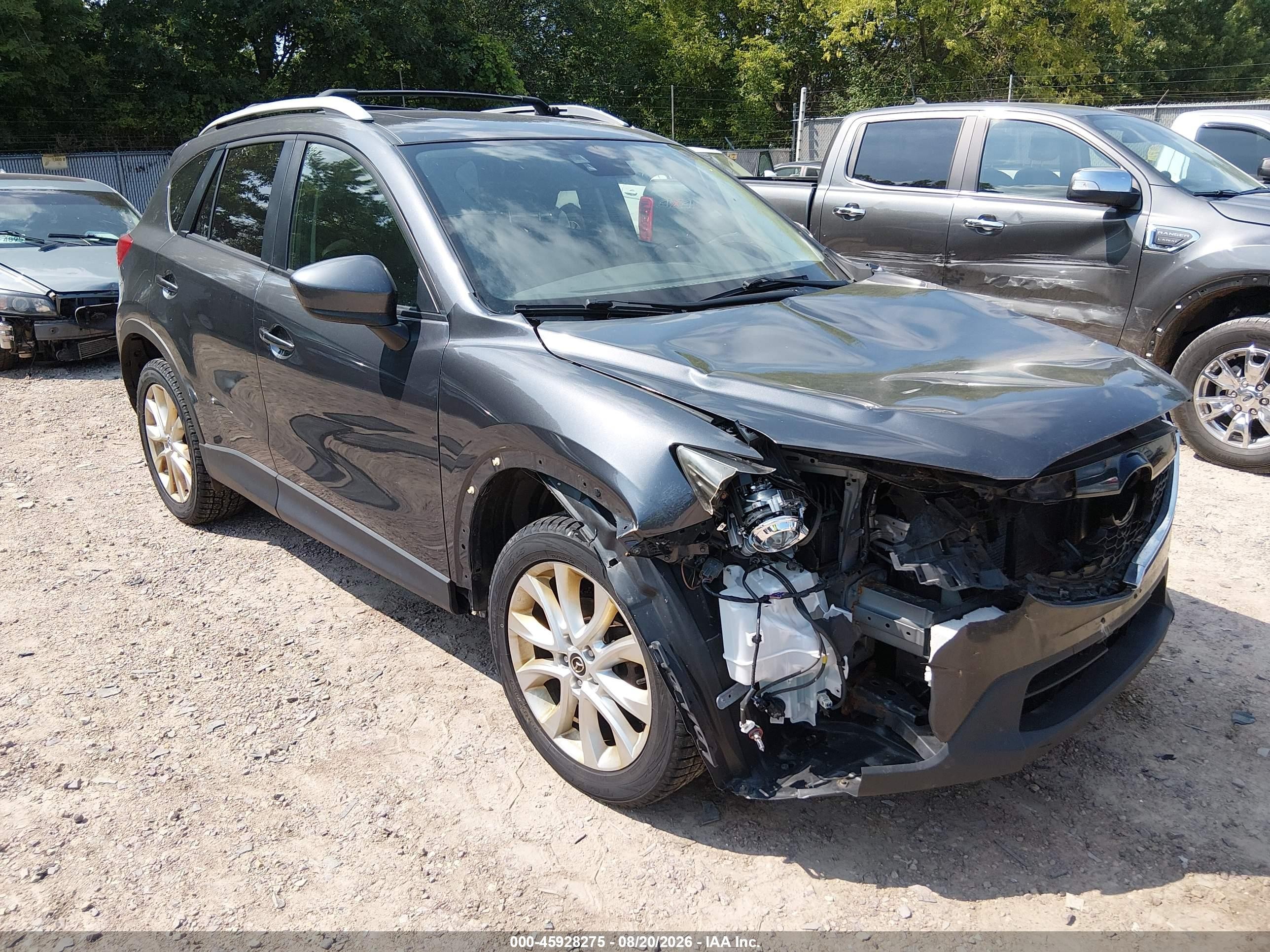 2014 Mazda Cx-5 Grand Touring Серый vin: JM3KE4DY5E0364172