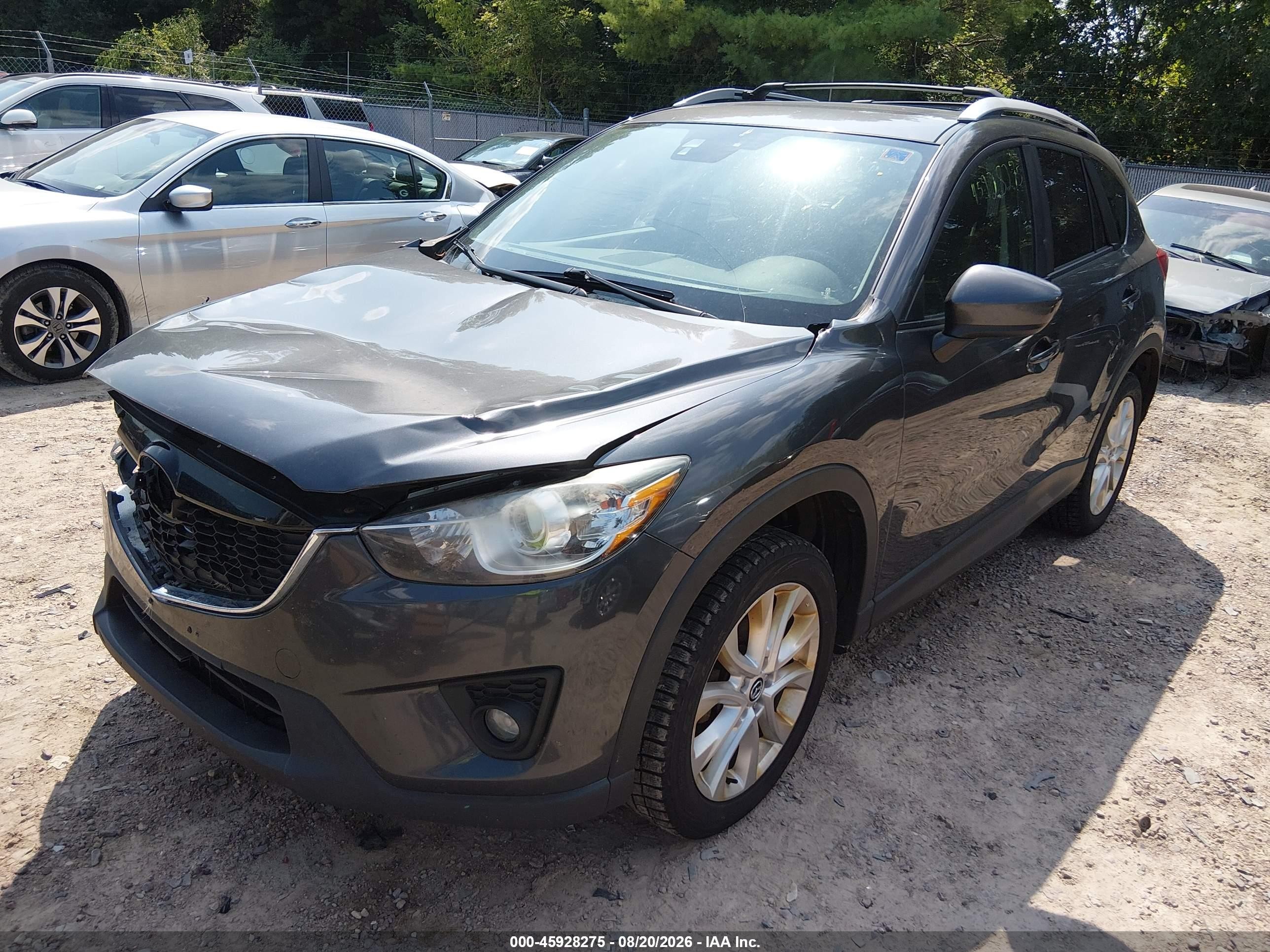 2014 Mazda Cx-5 Grand Touring Серый vin: JM3KE4DY5E0364172