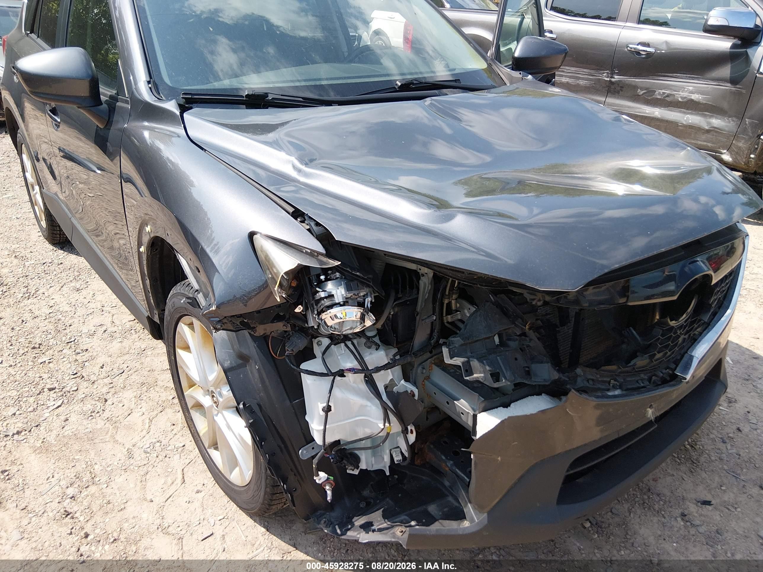 2014 Mazda Cx-5 Grand Touring Серый vin: JM3KE4DY5E0364172