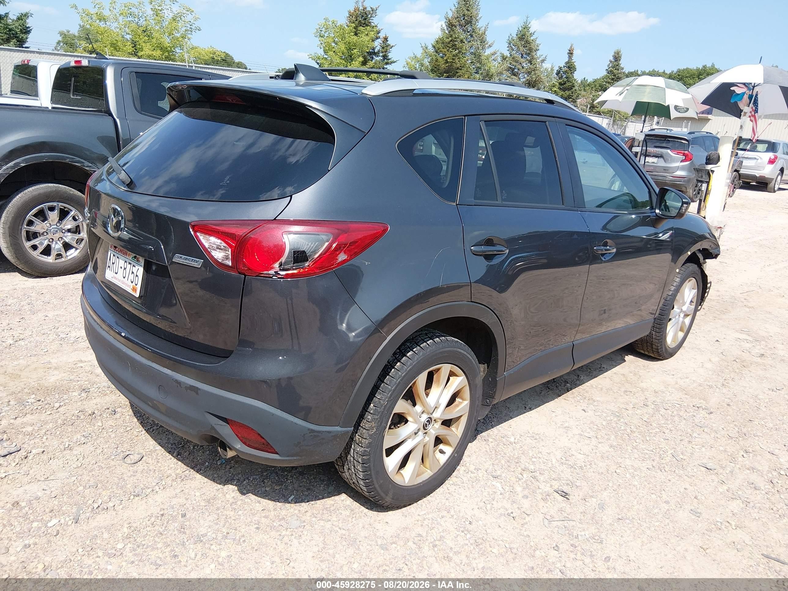 2014 Mazda Cx-5 Grand Touring Серый vin: JM3KE4DY5E0364172