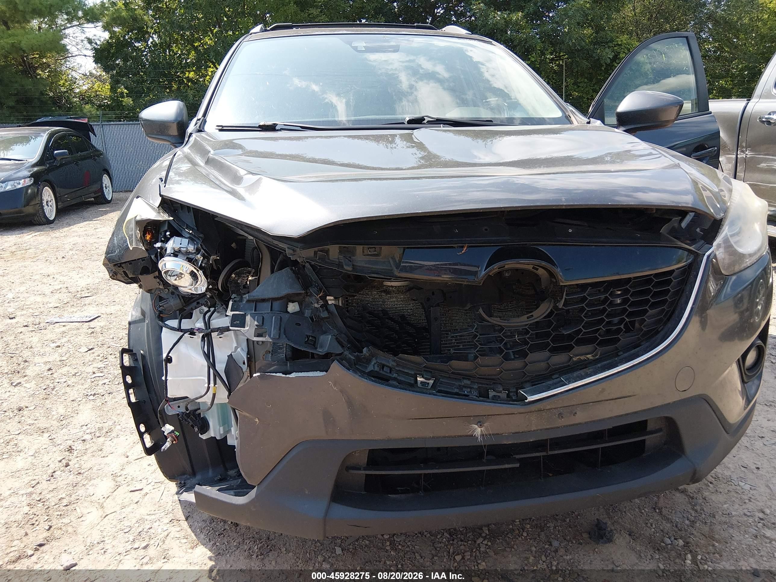 2014 Mazda Cx-5 Grand Touring Серый vin: JM3KE4DY5E0364172