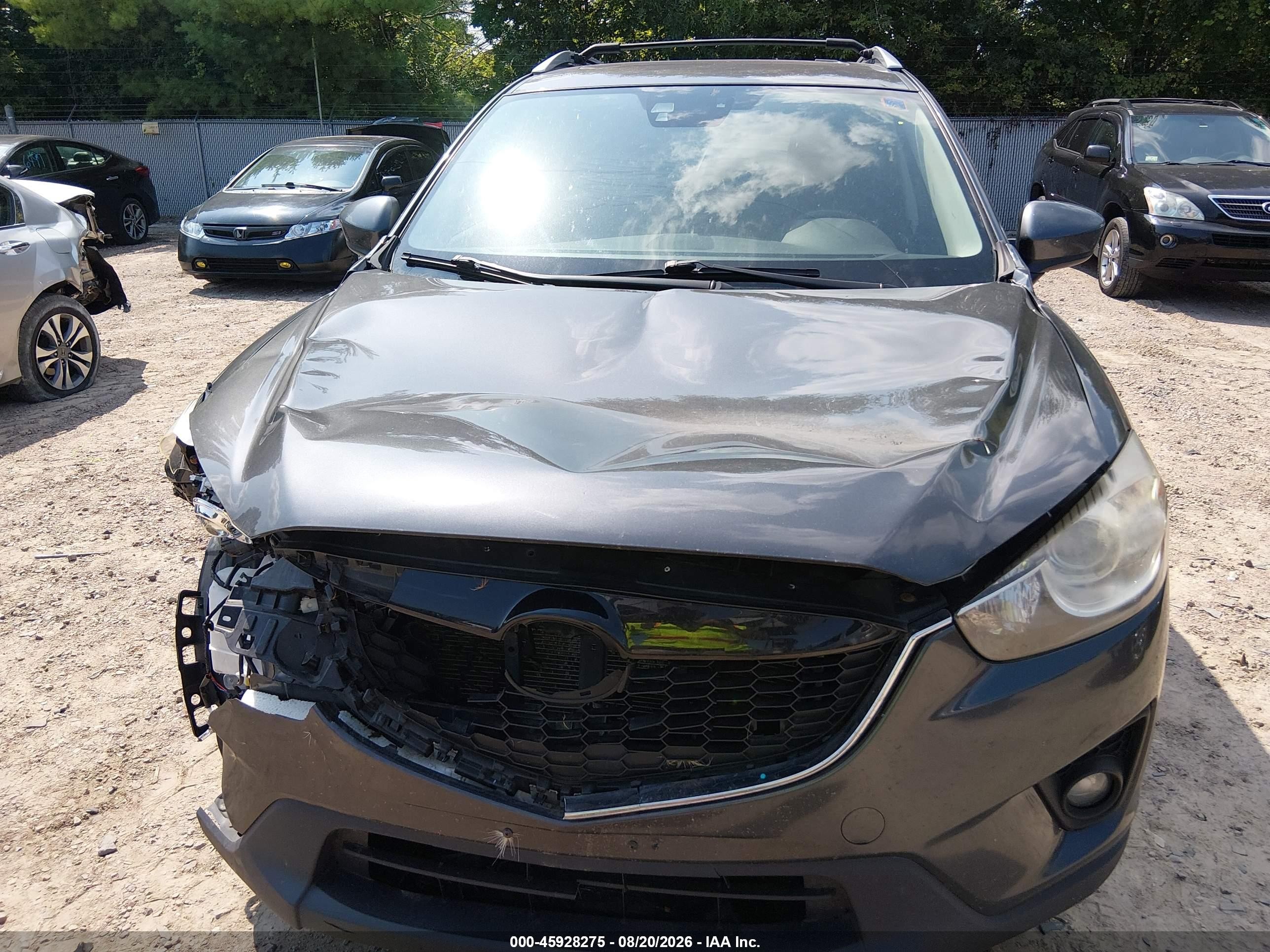 2014 Mazda Cx-5 Grand Touring Серый vin: JM3KE4DY5E0364172